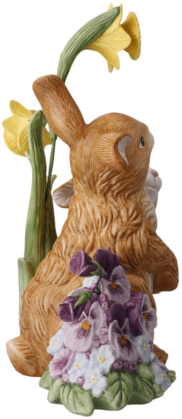 Goebel Osterhase »Frühlingserwachen«, Sammelfigur, Hasenpaar mit Blumen