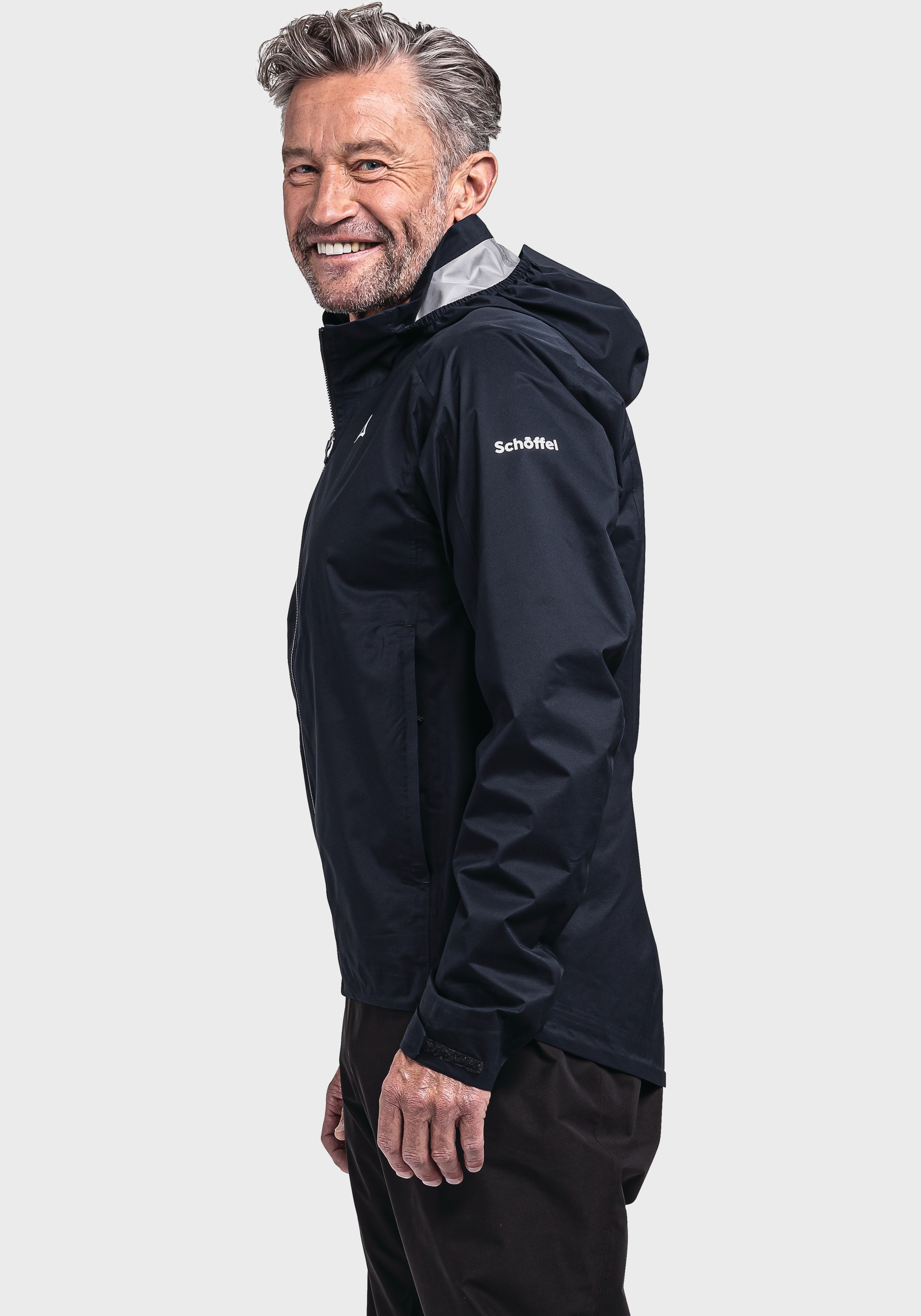 Schöffel Regenjacke »2.5L Jacket Tarvis M«, mit Kapuze