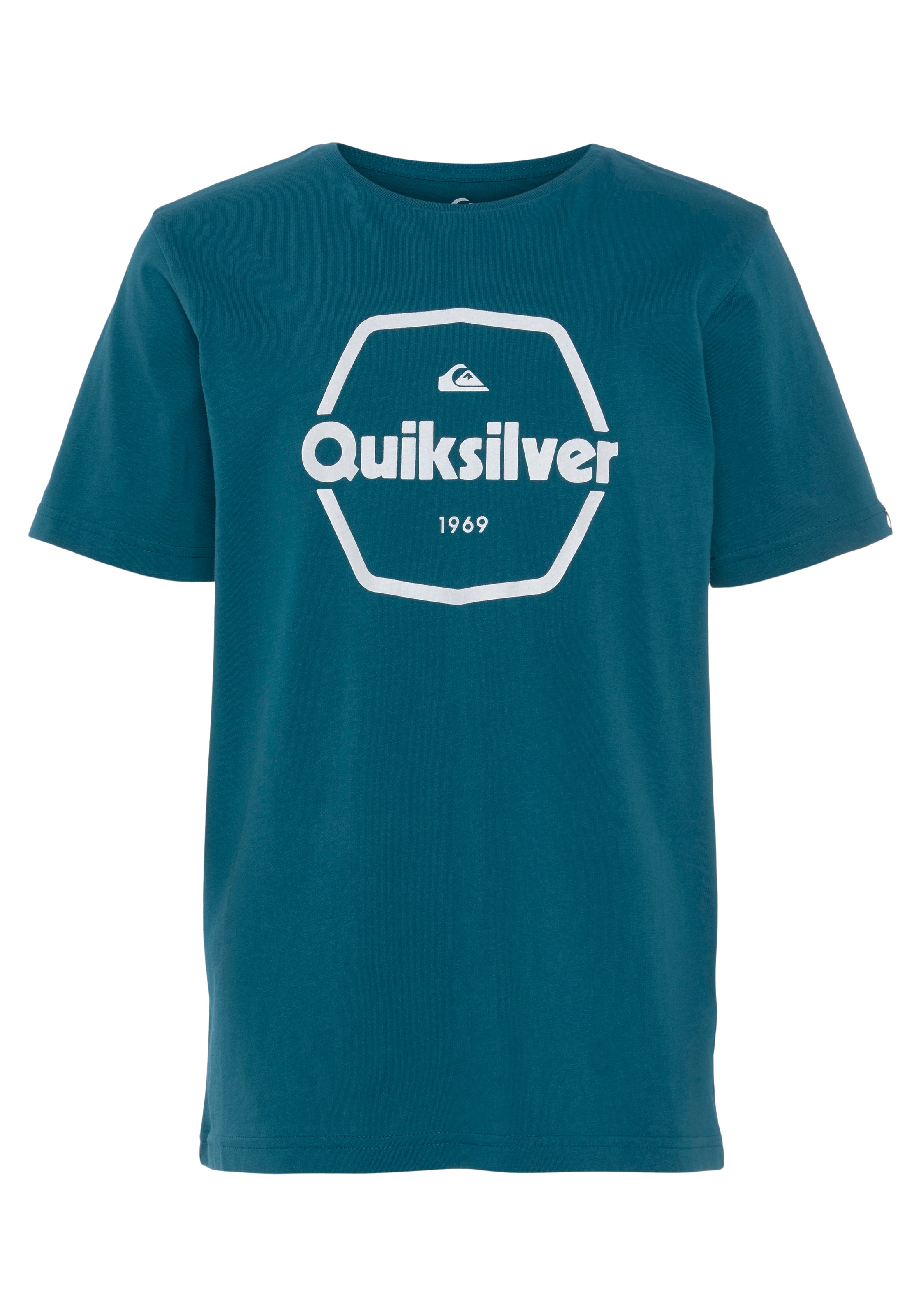 Quiksilver T-Shirt (Packung, »Jungen tlg.) 2 Doppelpack mit Logodruck«, bestellen