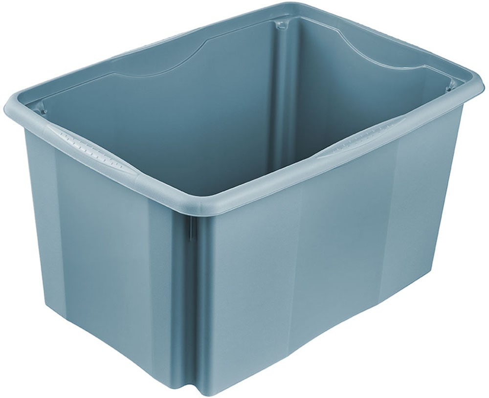 keeeper Aufbewahrungsbox »Emil, 3er Set, 45 L, 54,5 x 39 x 29,5 cm« ineinander und aufeinander stapelbar