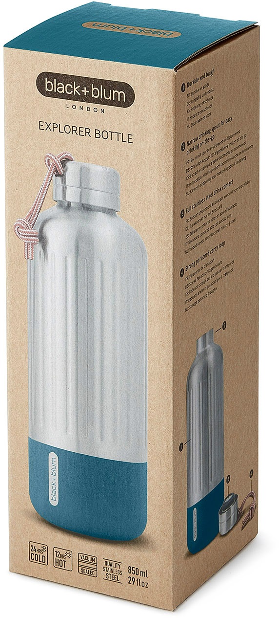 black+blum Isolierflasche »Explorer« Edelstahl, 850 ml