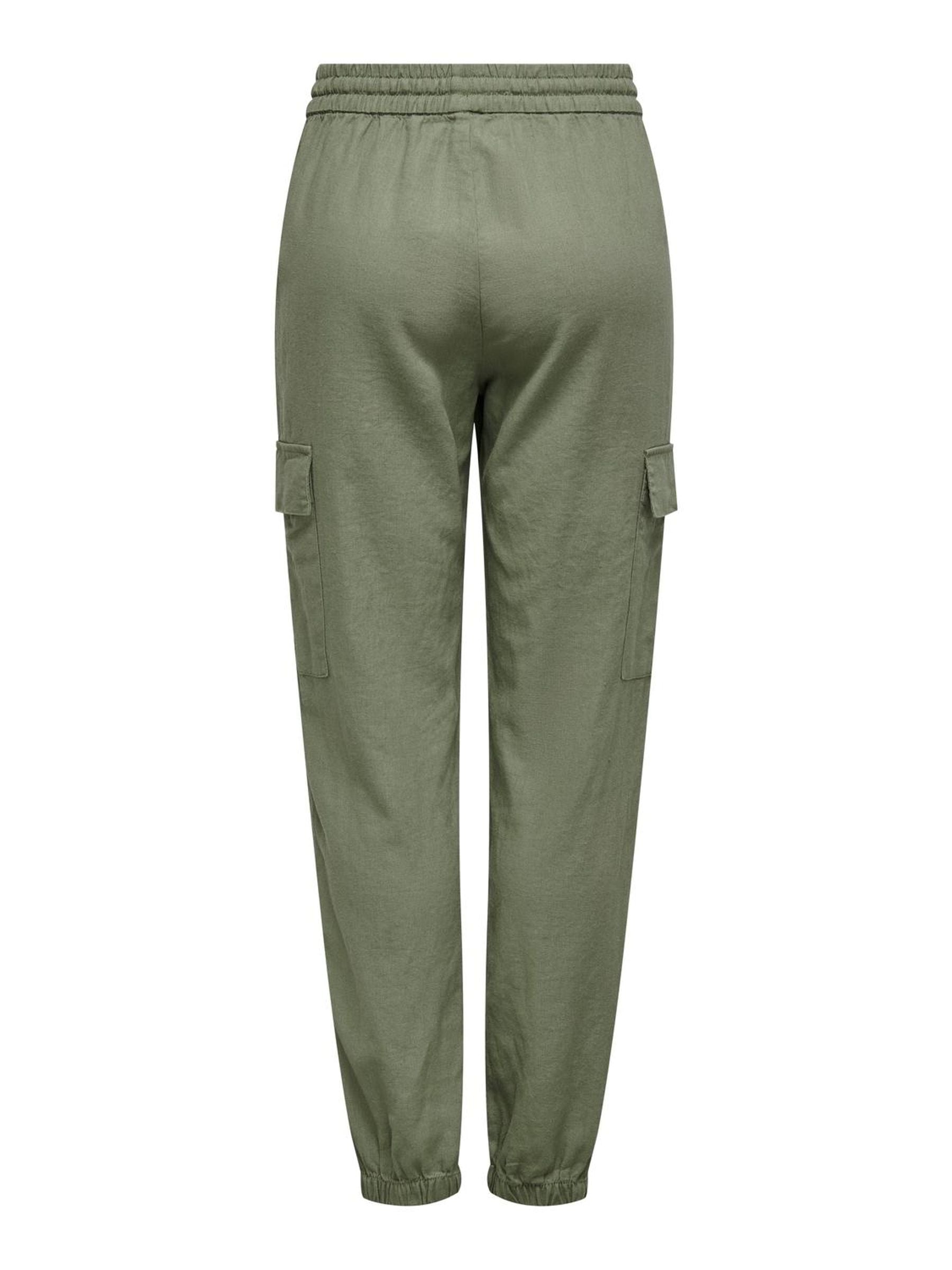 ONLY Cargohose »ONLCARO MW LIN PULL-UP CARGO PNT NOOS«