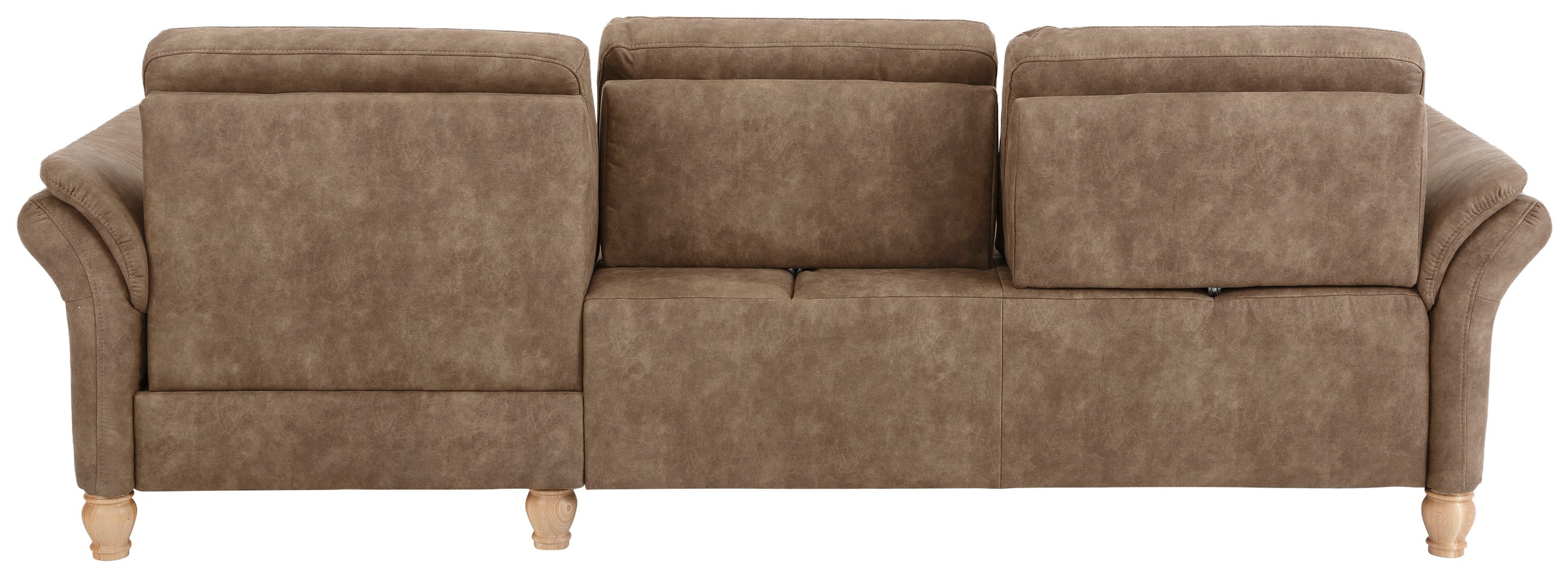 Home affaire Ecksofa »Palace L-Form«, incl. Sitztiefenverstellung, wahlweise mit Bettfunktion und Stauraum