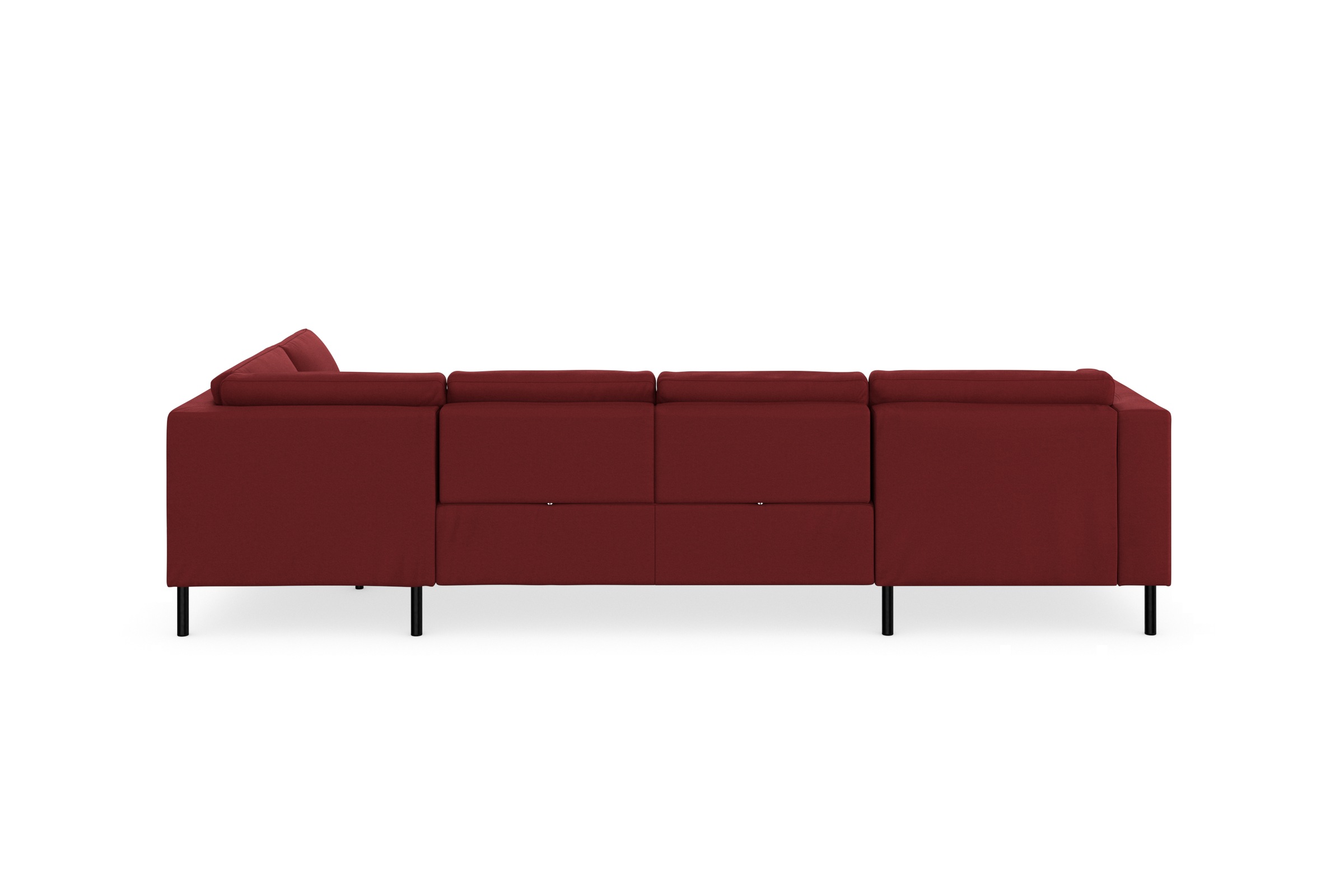 sit&more Wohnlandschaft »Lindholm U-Form«, mit Sitztiefenverstellung und Federkern