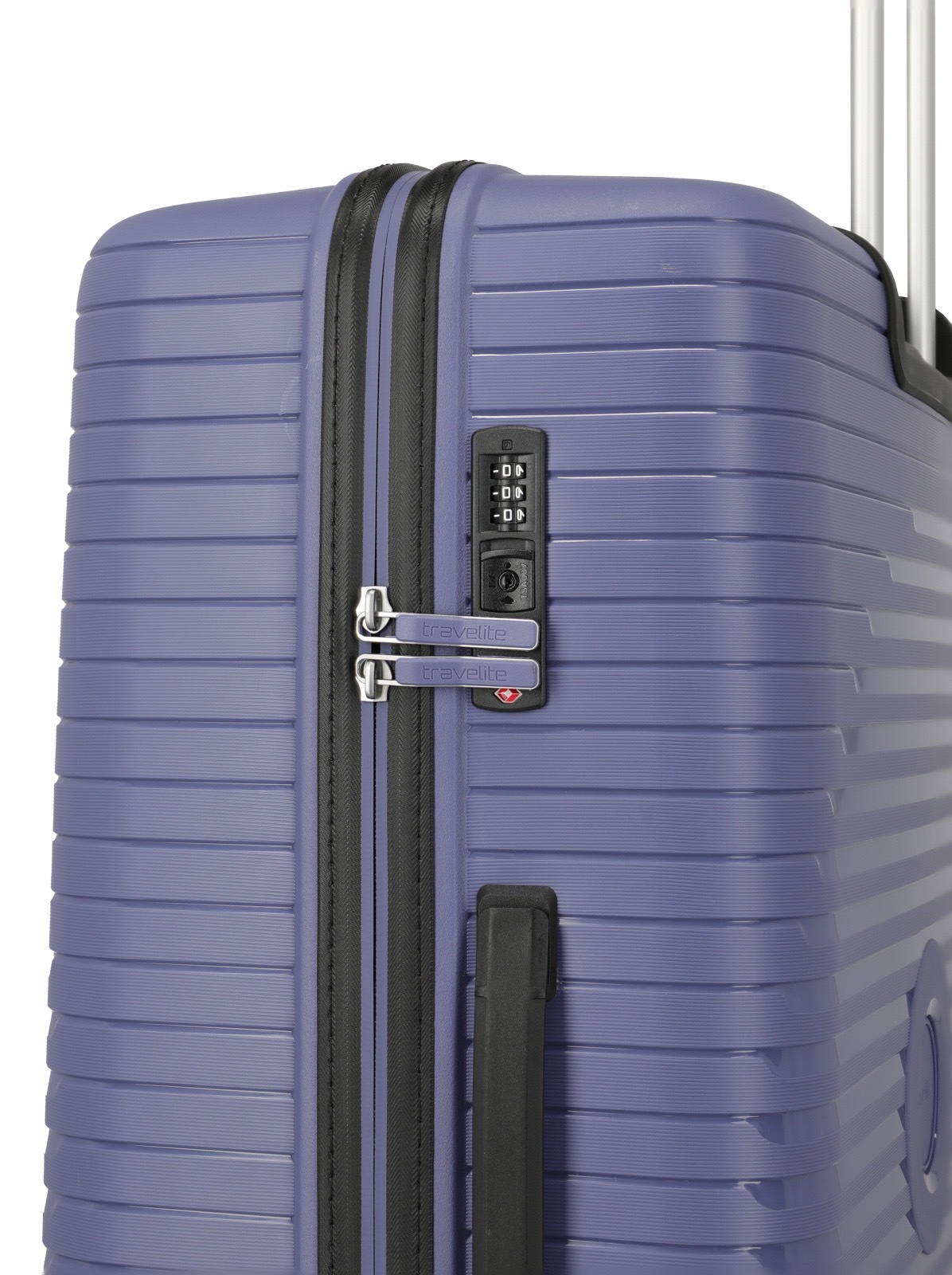 travelite Trolleyset »ORBITA 4w S/M/L«, (Set, 3 tlg., Hartschalen Trolleyset), Hartschalen-Koffer Kofferset Reiseset Handgepäck Aufgabegepäck