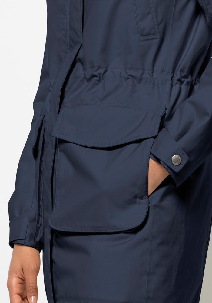 Jack Wolfskin Funktionsparka »WINTERFROST INS PARKA W«, mit Kapuze