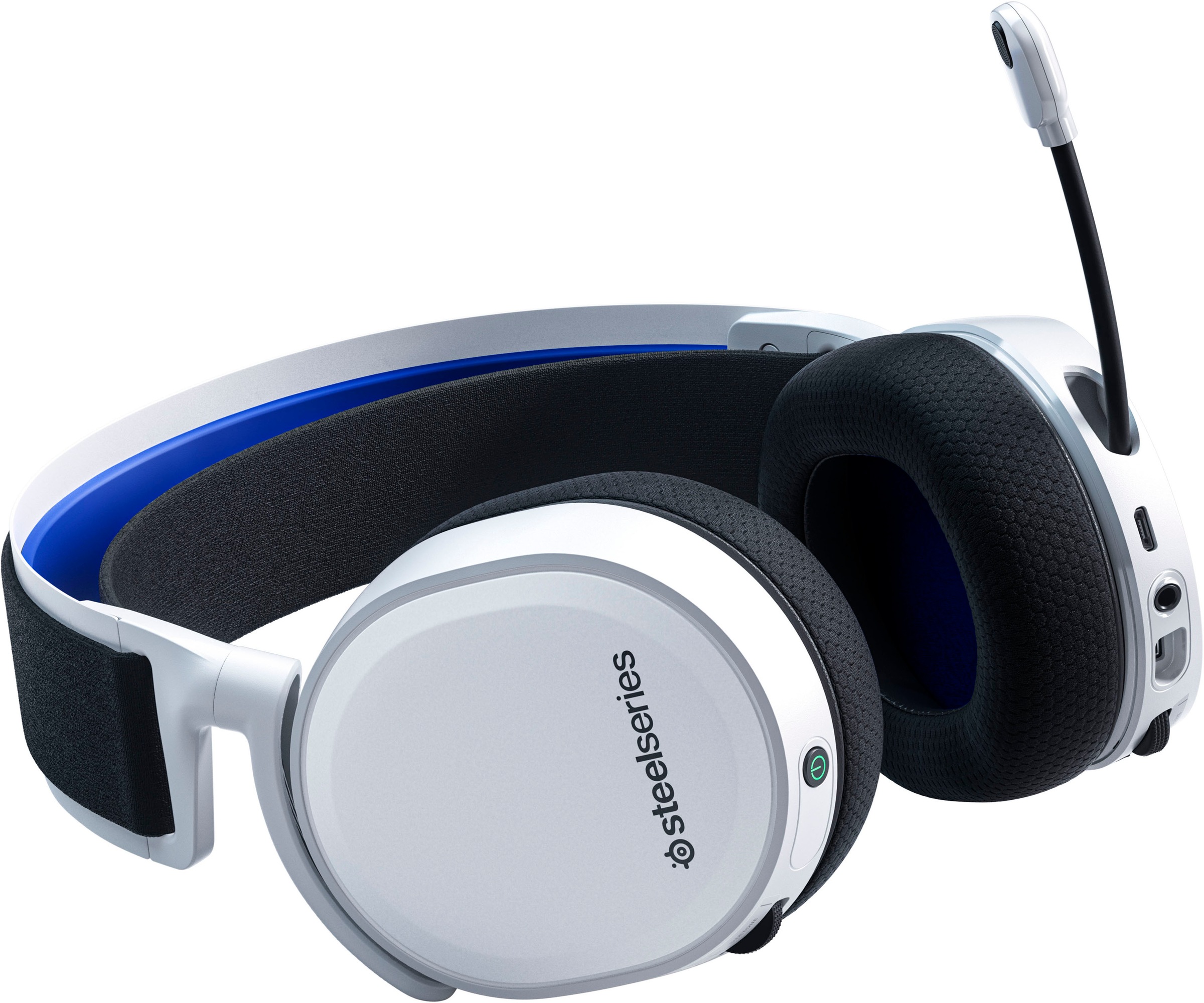 SteelSeries Gaming-Headset »Gaming Headset für PS5 und PS4 Arctis 7P White«
