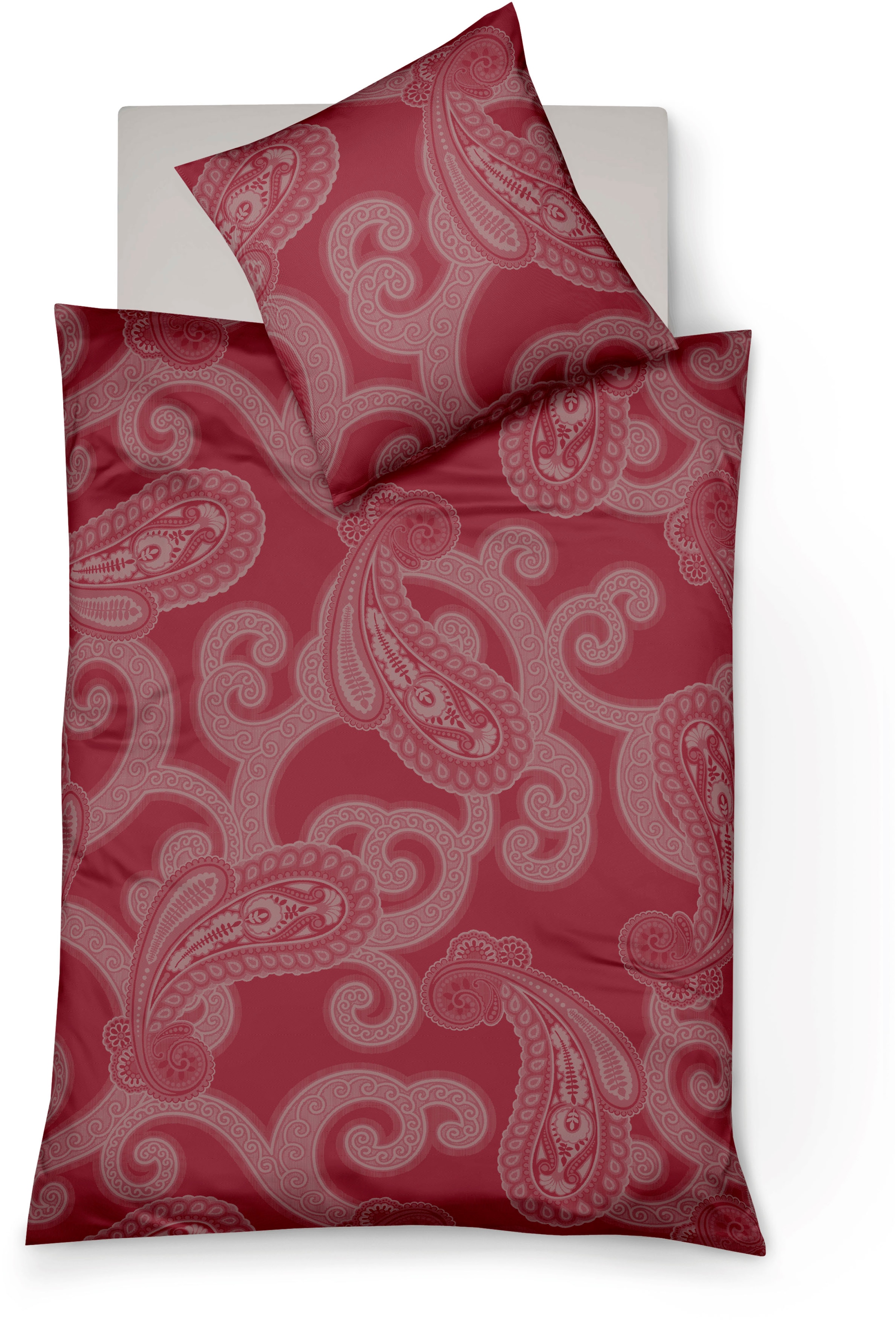 fleuresse Bettwäsche »Lech 4312« 3 Stk. tlg. Jacquard Flanell, Baumwolle, i günstig online kaufen