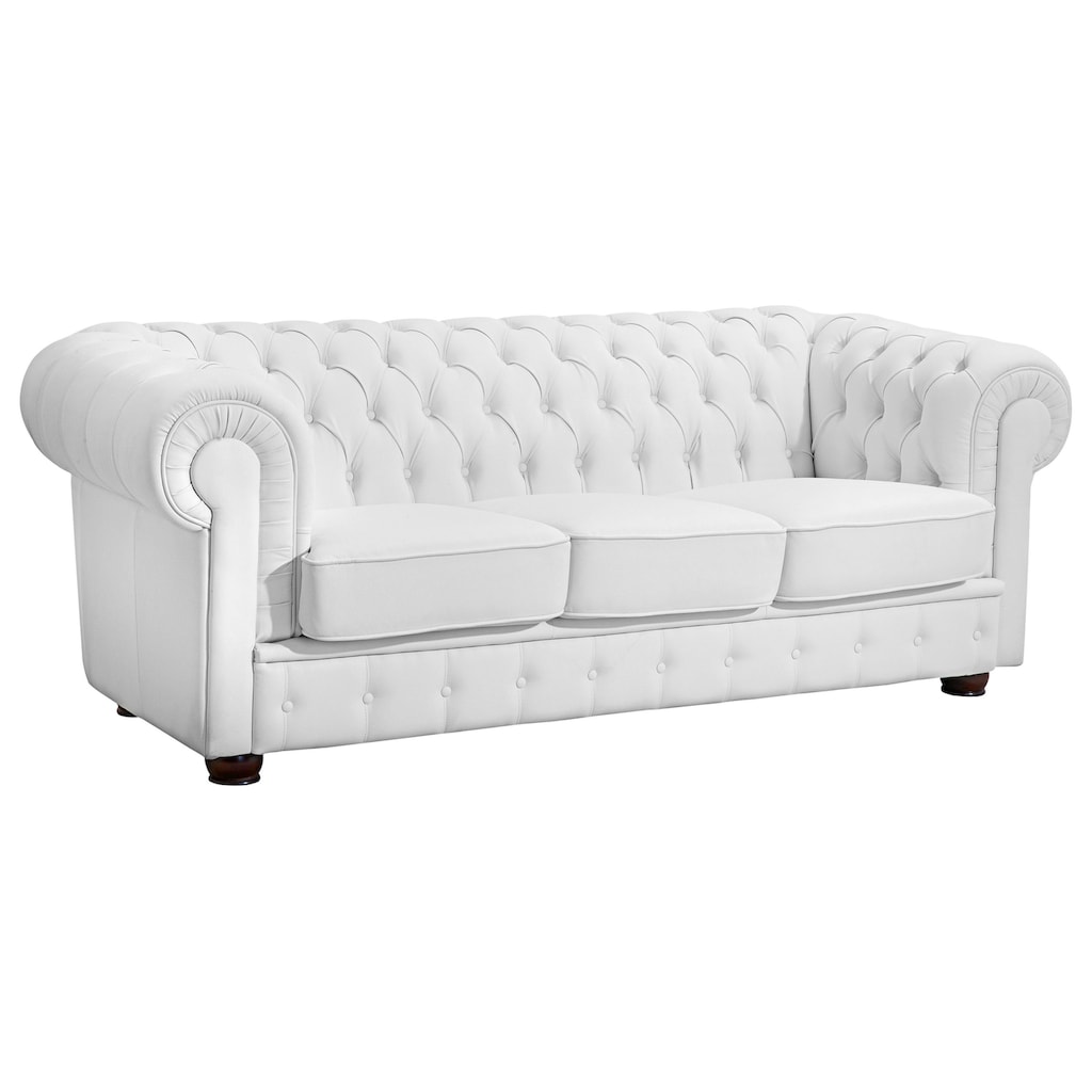 Max Winzer® Chesterfield-Sofa »Windsor«, mit edler Knopfheftung, 2-Sitzer oder 3-Sitzer
