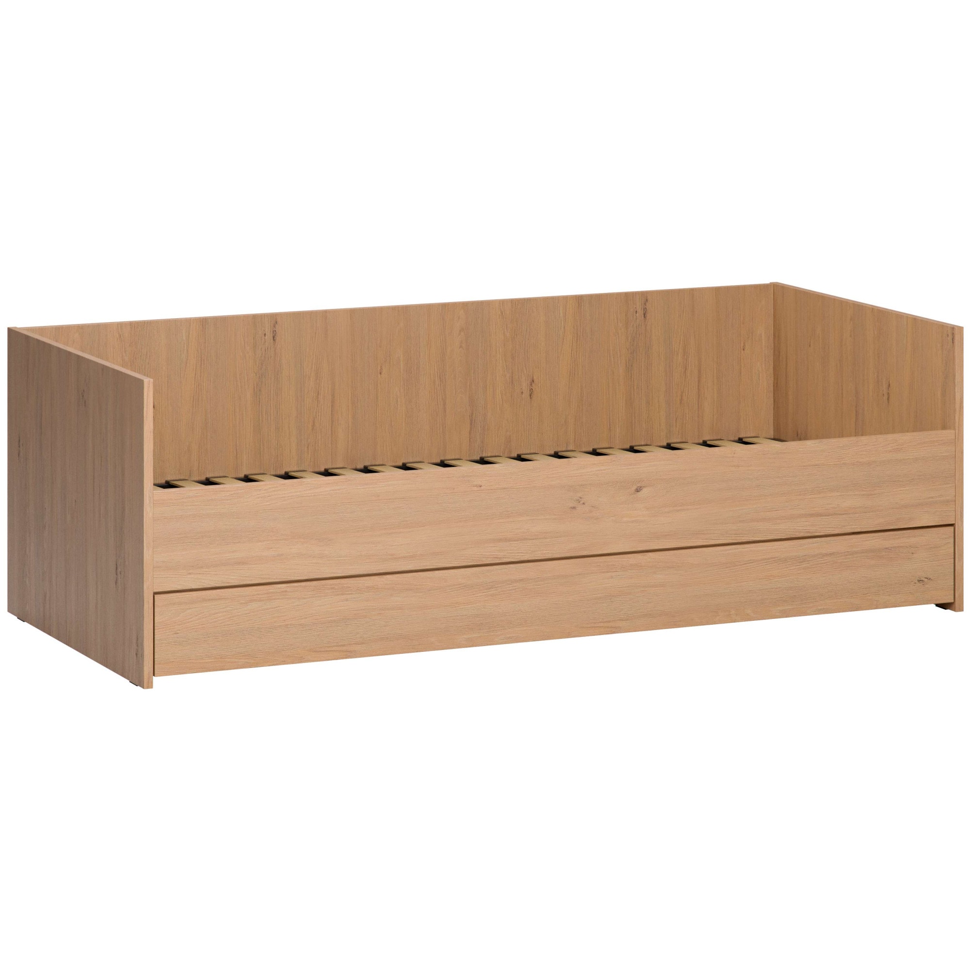 VOX Bett »SIMPLE, hydraulischer Bettkasten, optional Zusatzbett/ Schublade« B/T/H: 95/205/68 cm,  mehrere Farben, langlebig und stabil, Made in EU