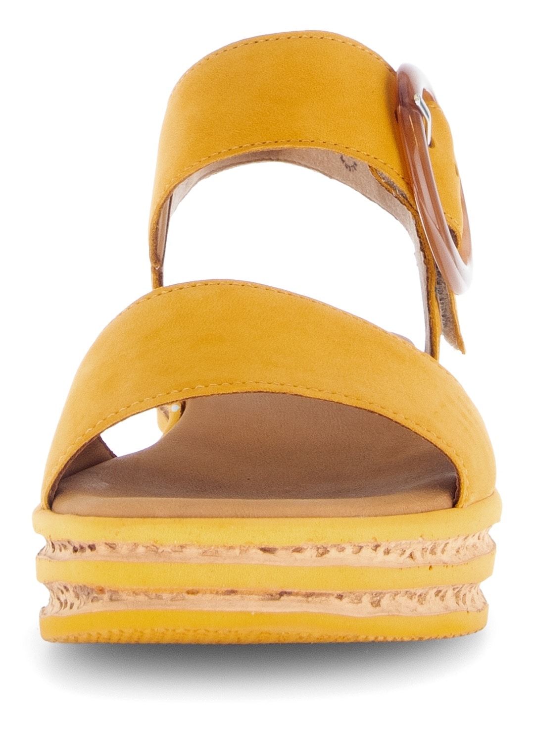 Gabor Keilsandalette  , Sommerschuh, Sandale, Keilabsatz, mit großer Zierschnalle