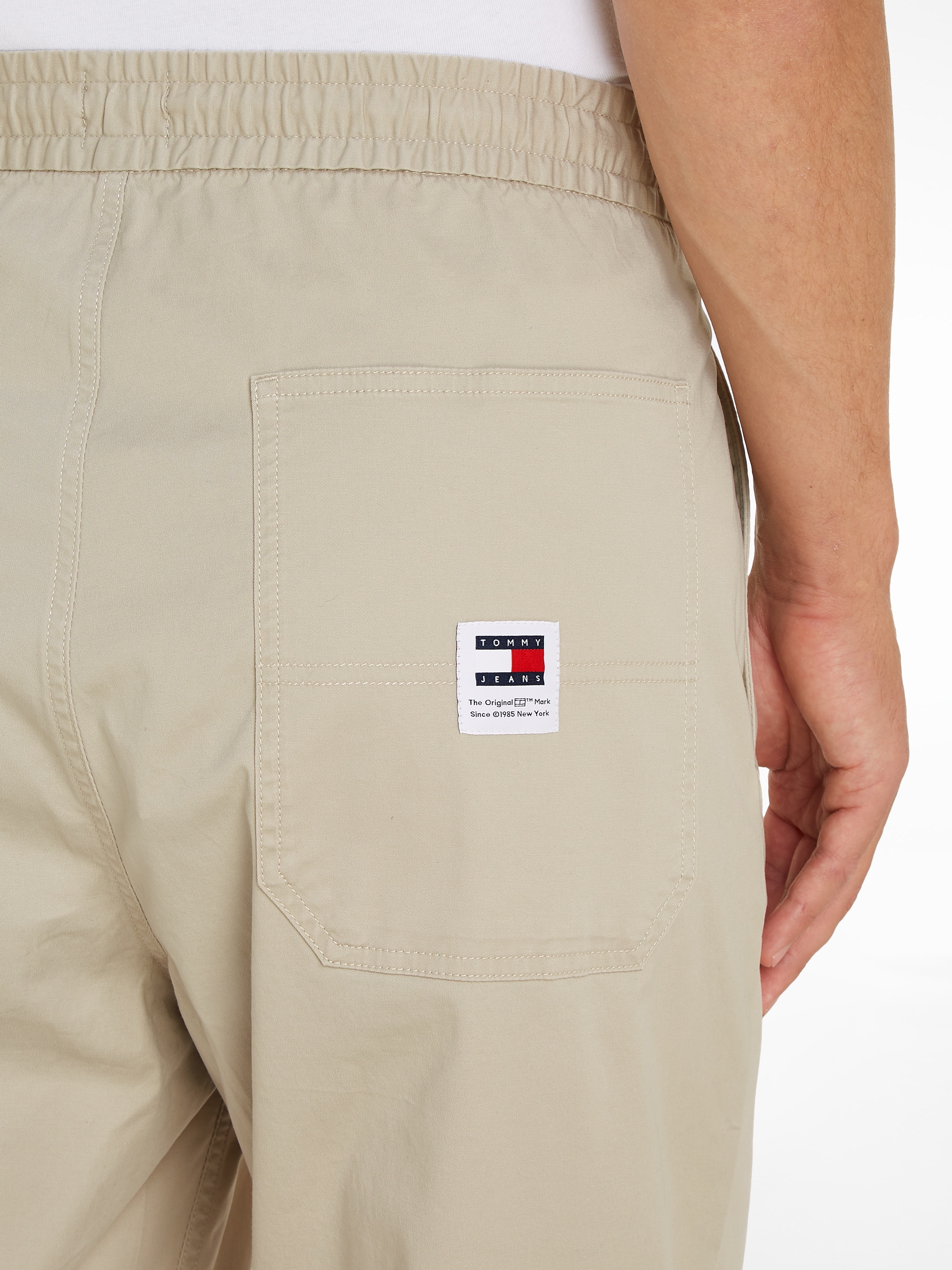 Tommy Jeans Stoffhose »TJM AIDEN TAPERED CASUAL PANT«, mit elastischem Bund