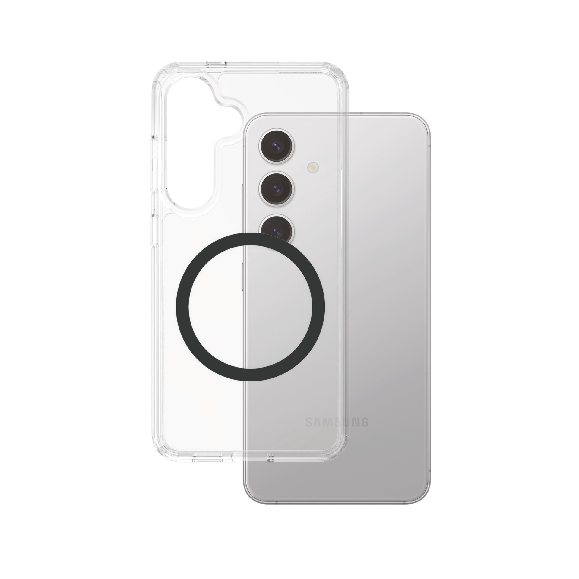 CARE by PanzerGlass Handyhülle »Magnetic QI Compatible Urban Combat Case für Samsung Galaxy S25«, Backcover, Schutzhülle, Handyschutzhülle, Case, Schutzcase, stoßfest
