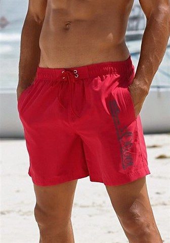 3. Bild von s.Oliver Badeshorts »Philip«, mit Logo-Print im Used-Look