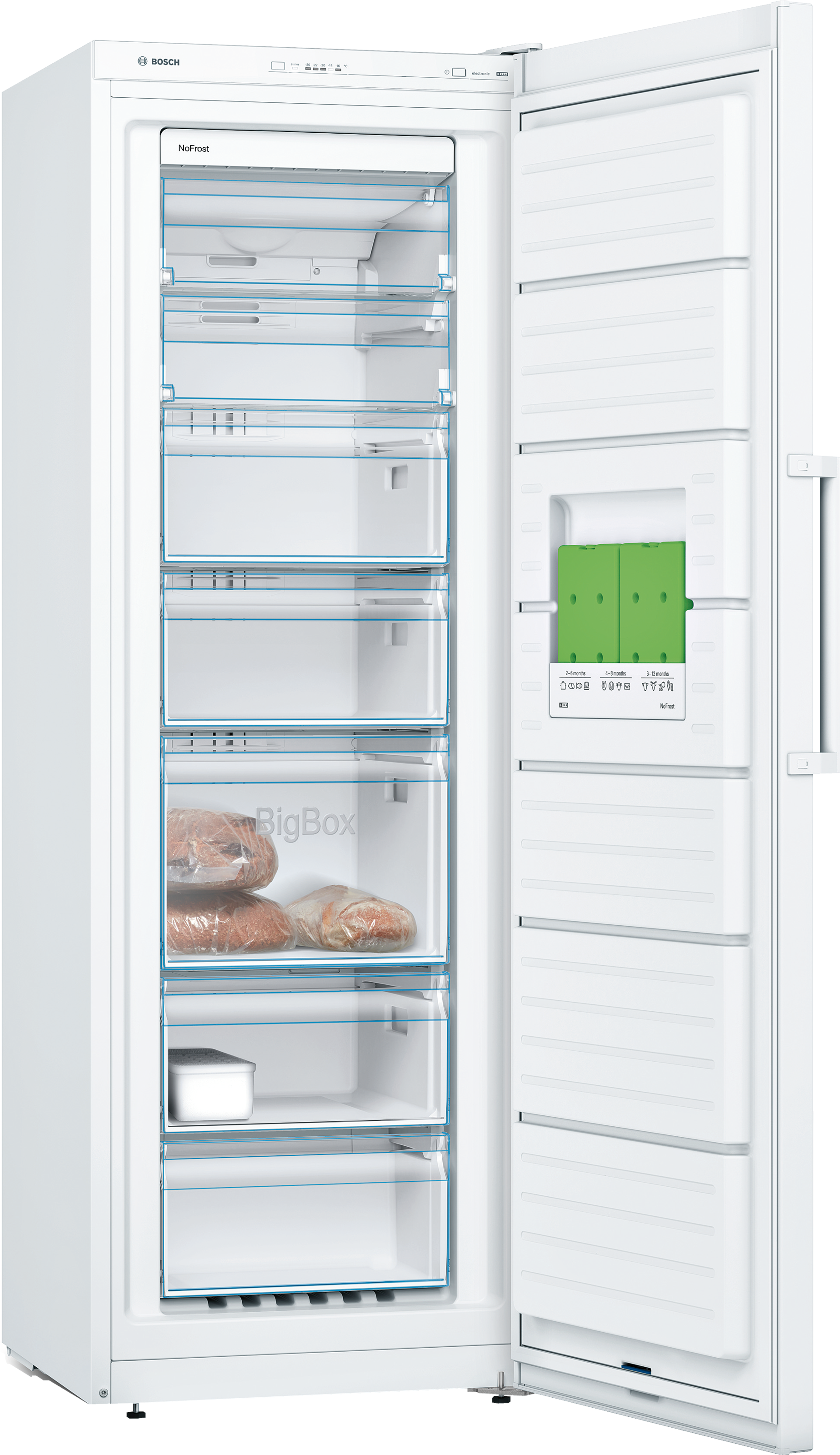 BOSCH Gefrierschrank Serie 4 »GSN33FWEV«, 176 cm hoch, 60 cm breit günstig online kaufen