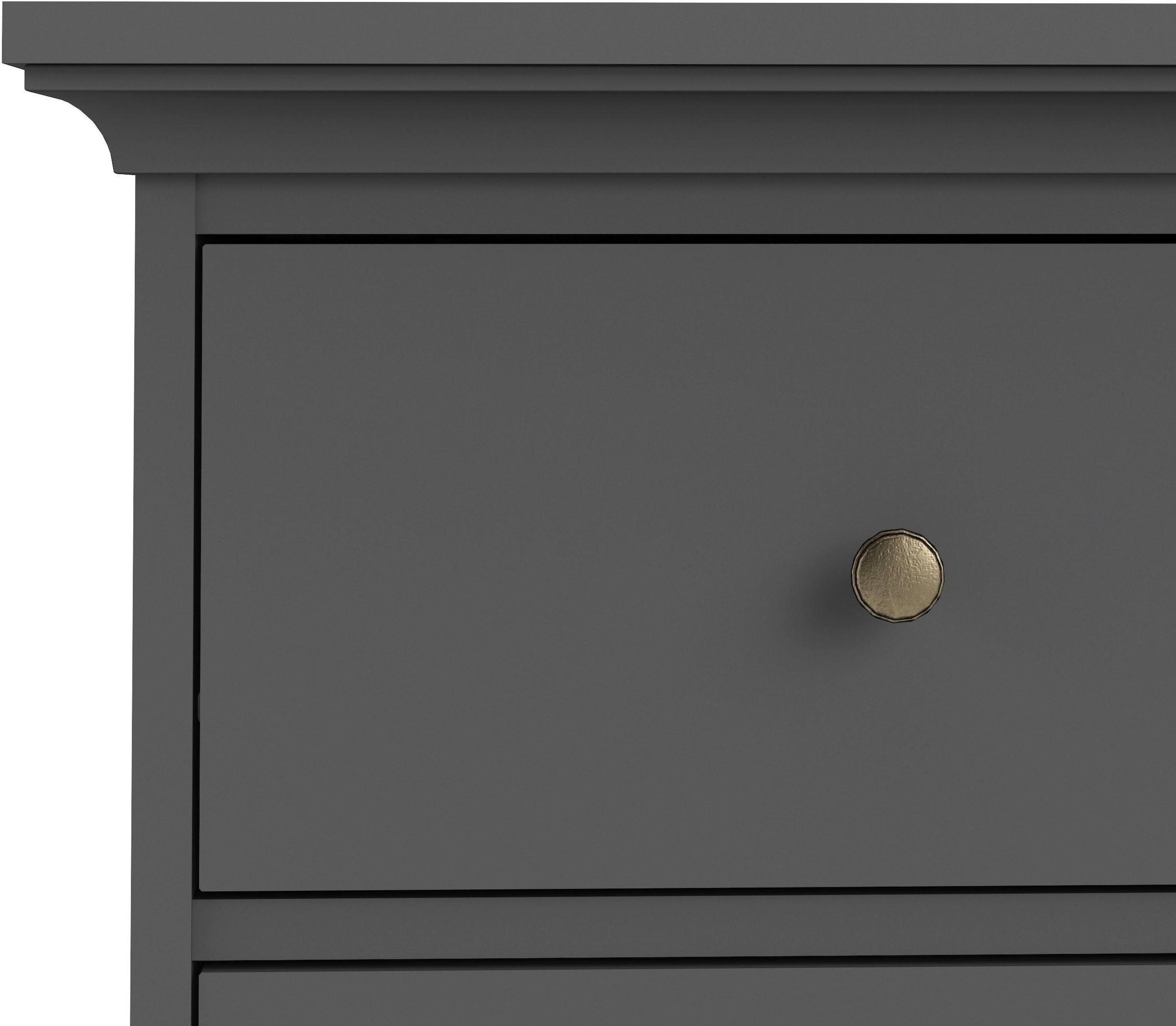 Home affaire Kommode »Paris, Aufbewahrung, Schubladenschrank, Stauraum«, mit 4 Schubladen, Breite 96 cm, Höhe 87 cm