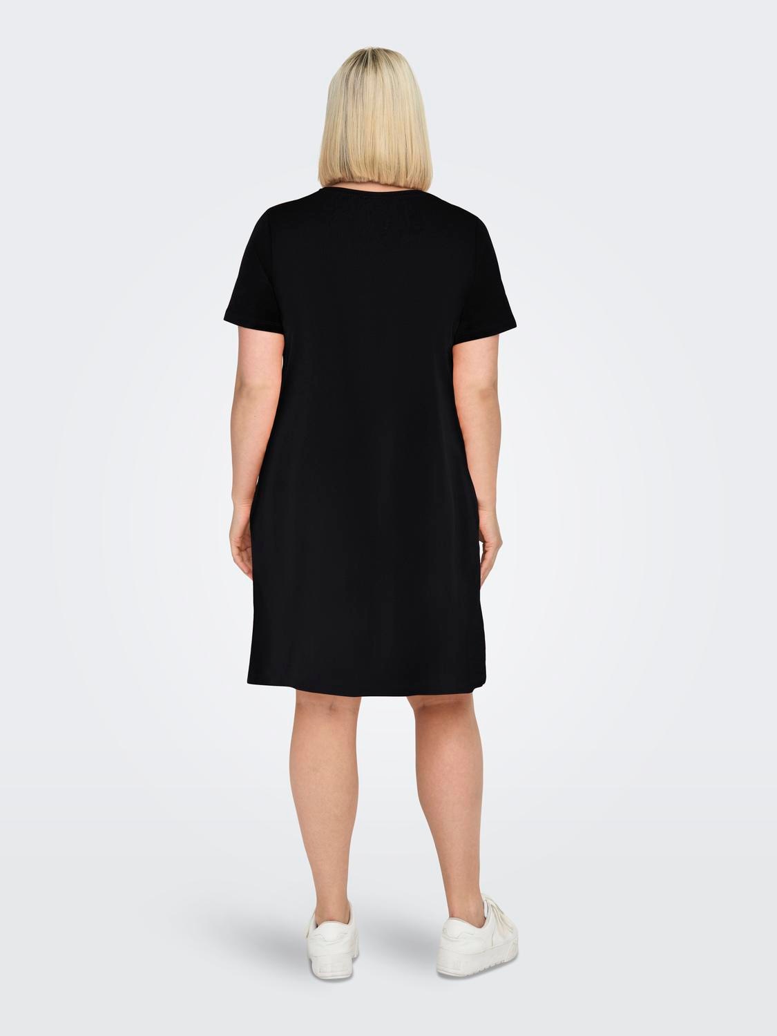 ONLY CARMAKOMA Minikleid »CARMAY LIFE S/S POCKET DRESS JRS«, Sommerkleid