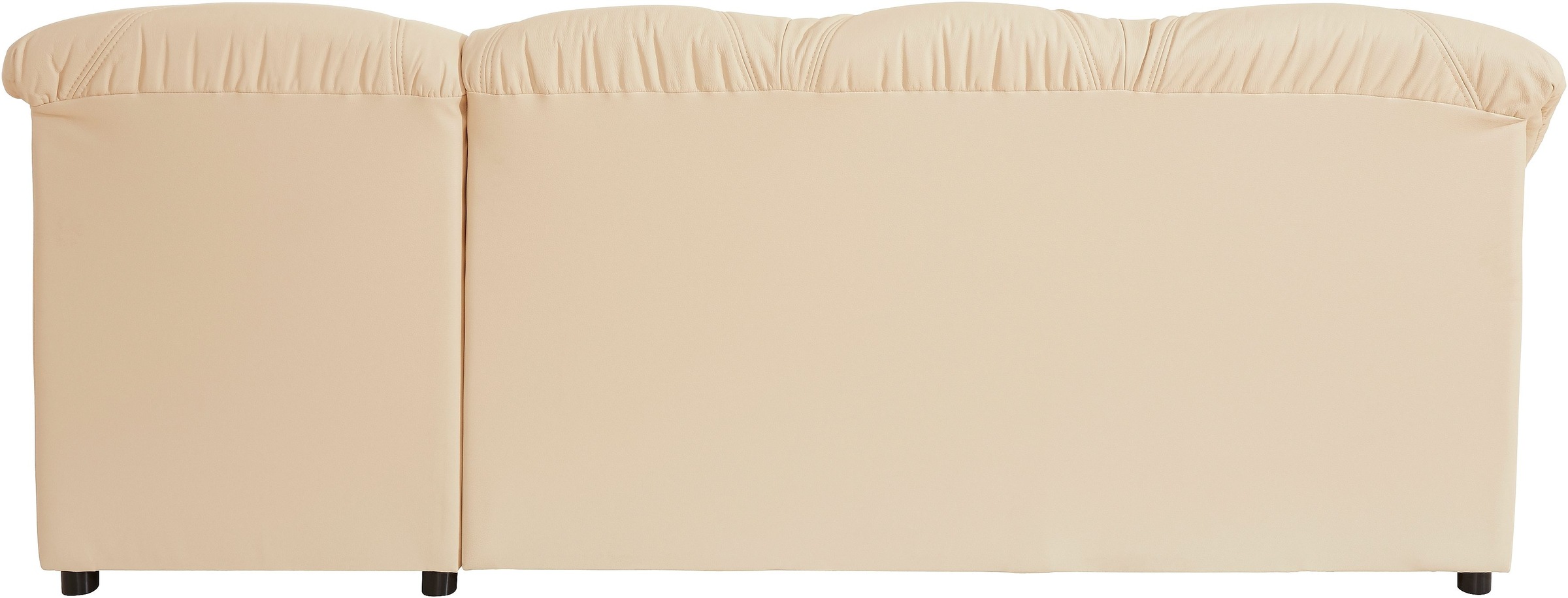 DOMO collection Ecksofa »Flores Schlafsofa, B/T/H: 233/142/86 cm, L-Form«, wahlweise mit Bettfunktion, wahlweise mit Federkern, auch in Leder