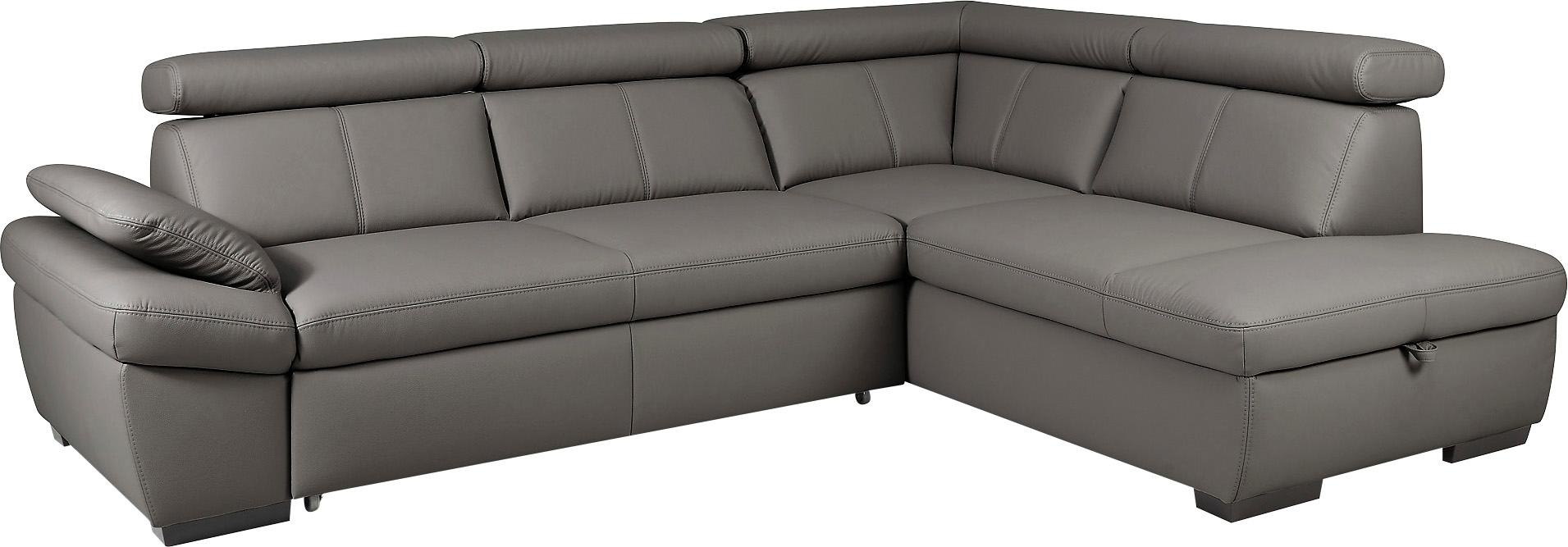 exxpo - sofa fashion Ecksofa »Salerno, Funktionssofa, hoher Sitzkomfort, Br günstig online kaufen