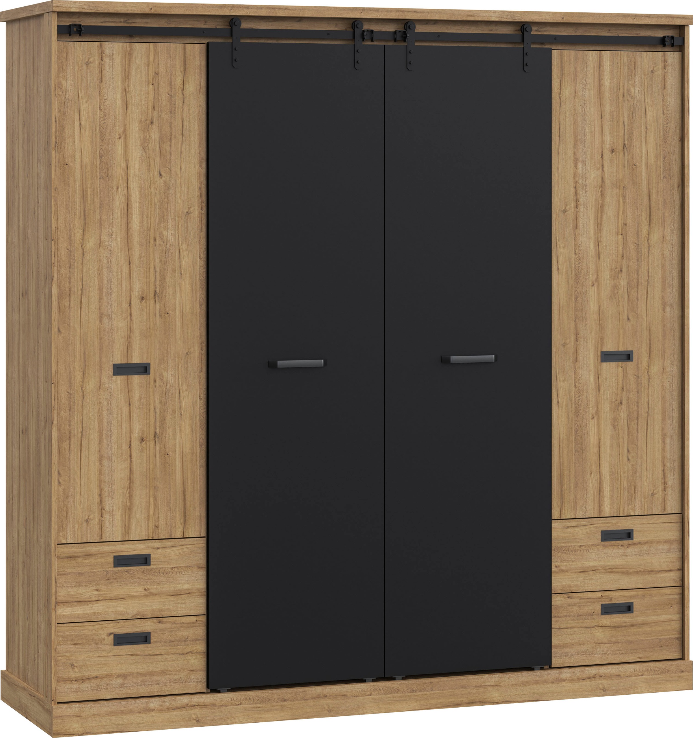 FORTE Kleiderschrank, (B/H/T ca. 203,2x208,4x61 cm) günstig online kaufen