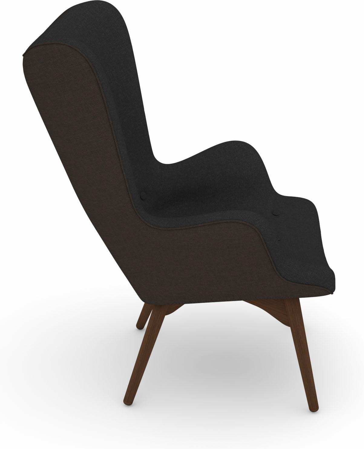 Max Winzer® Sessel »build-a-chair Arne, Hochlehnsessel«, im Retrolook, zum Selbstgestalten, Hochlehner