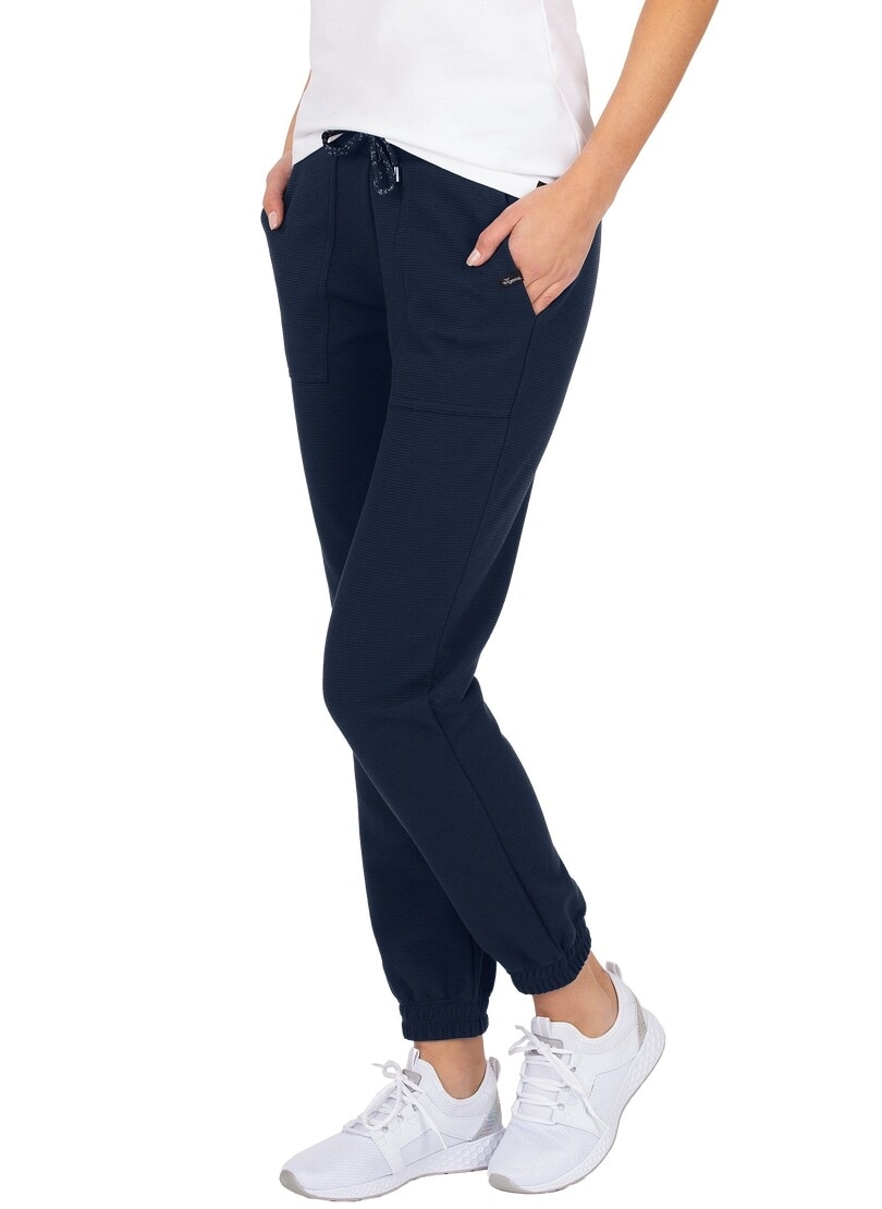 Trigema Jerseyhose »TRIGEMA Bequeme Jogginghose mit großen Taschen«, (1 tlg.)