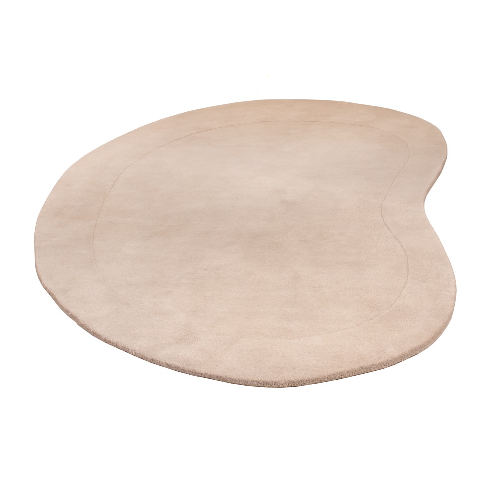 morgenland Wollteppich »Wollteppich - Opuence - oval«, oval, 1 mm Höhe, Seh günstig online kaufen