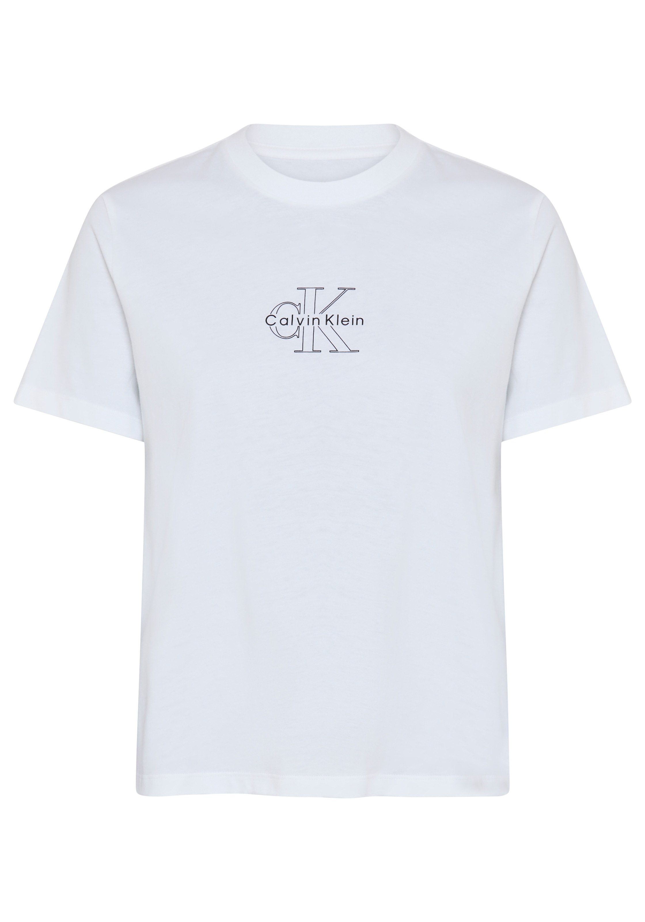 Calvin Klein Jeans T-Shirt »CLASSIC SEASONAL MONOLOGO TEE« Regular fit, Logoschriftzug
