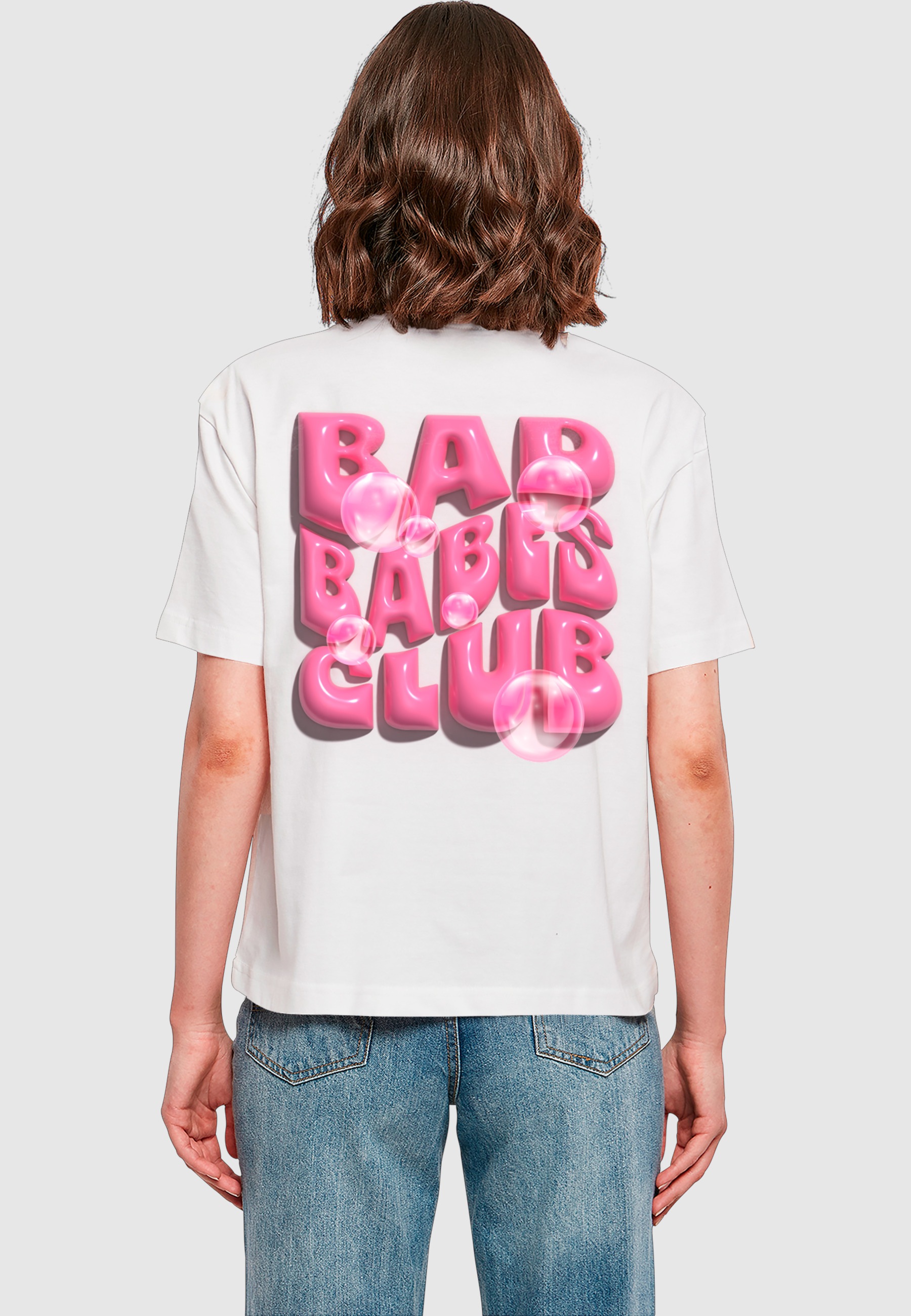Miss Tee T-Shirt »Miss Tee Damen Bad Babes Club Tee« 1 Stk.