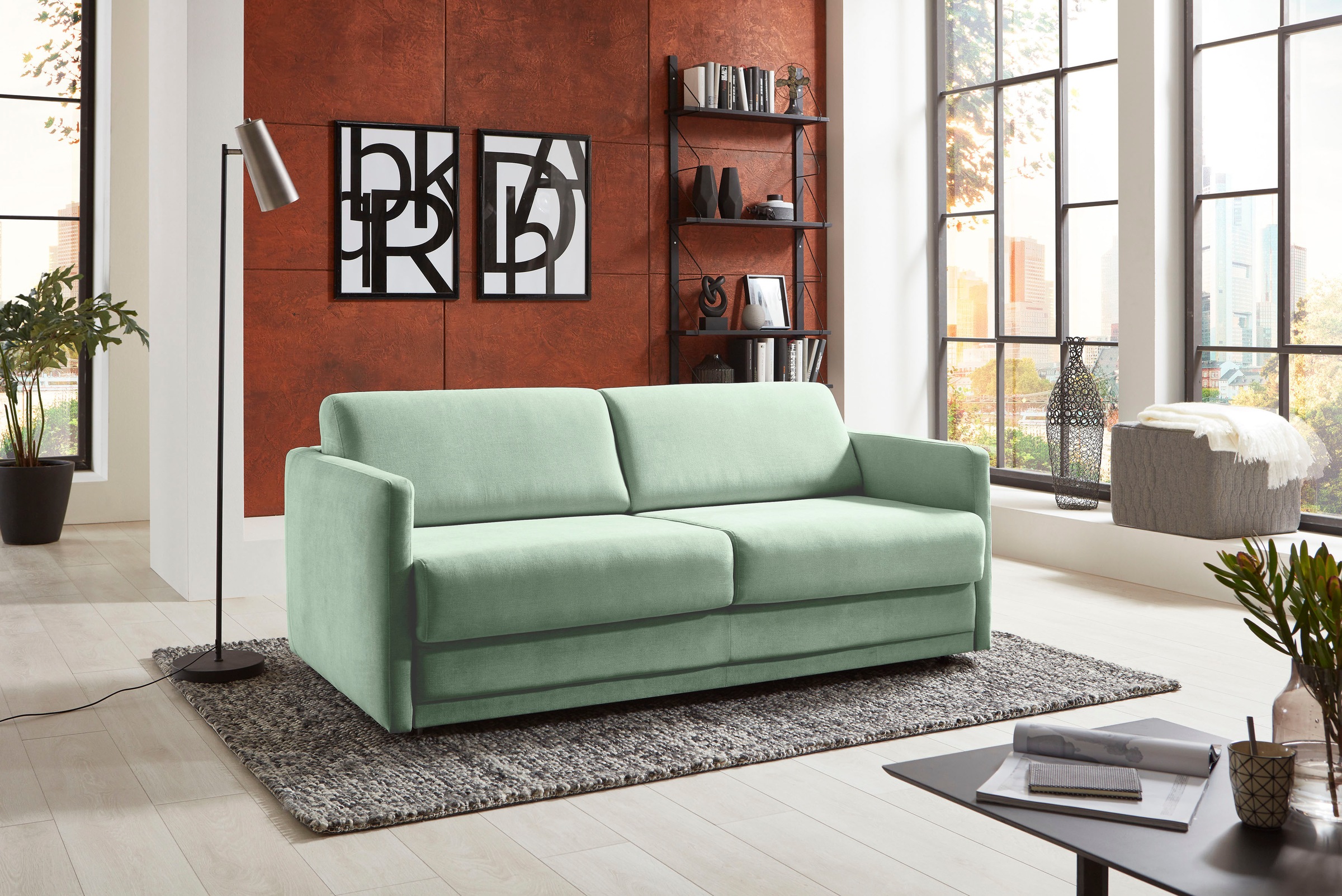 ATLANTIC home collection Schlafsofa »Limone« für Dauerschläfer geeignet ink günstig online kaufen