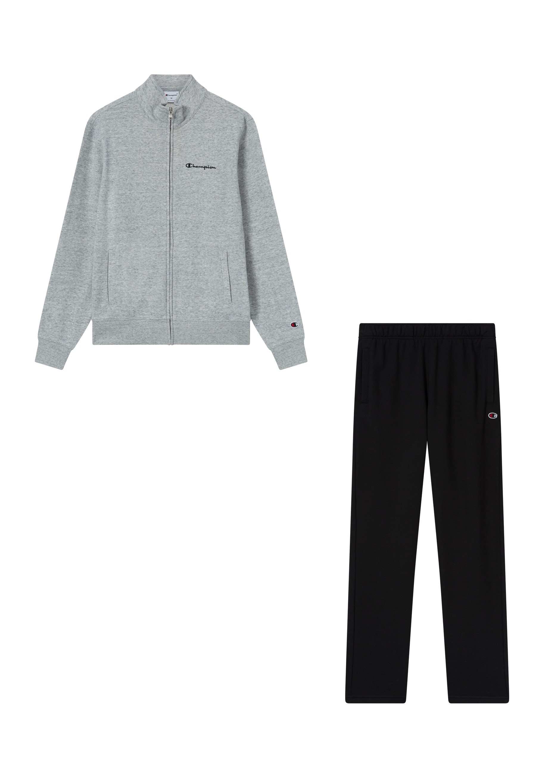 Champion Jogginganzug »Terry Full Zip Sweatshirt« 2 tlg. für sportliche Aktivitäten und Freizeit, aus Baumwolle und Polyester