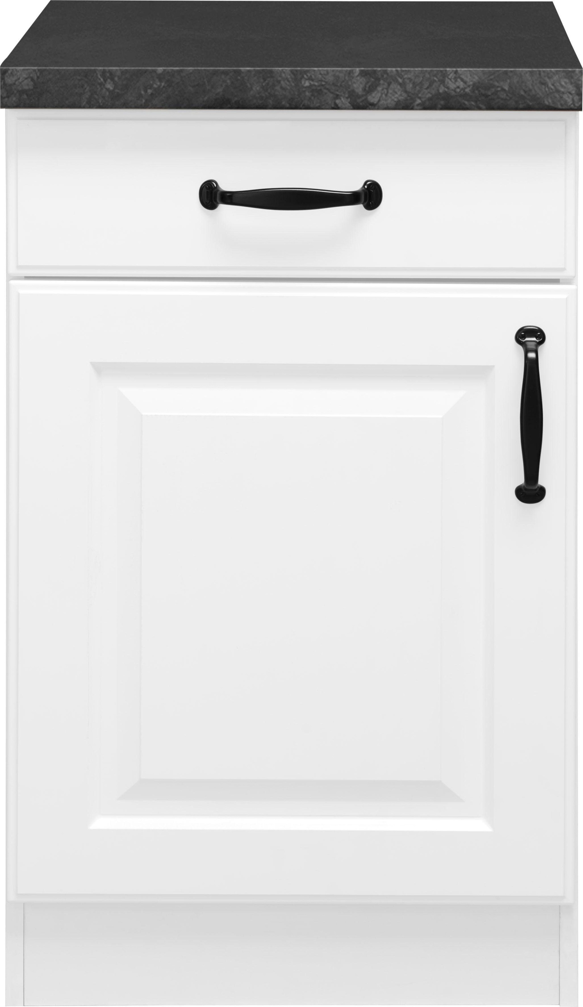 wiho Küchen Unterschrank »Erla, TOPSELLER« 50 cm breit mit Kassettenfront