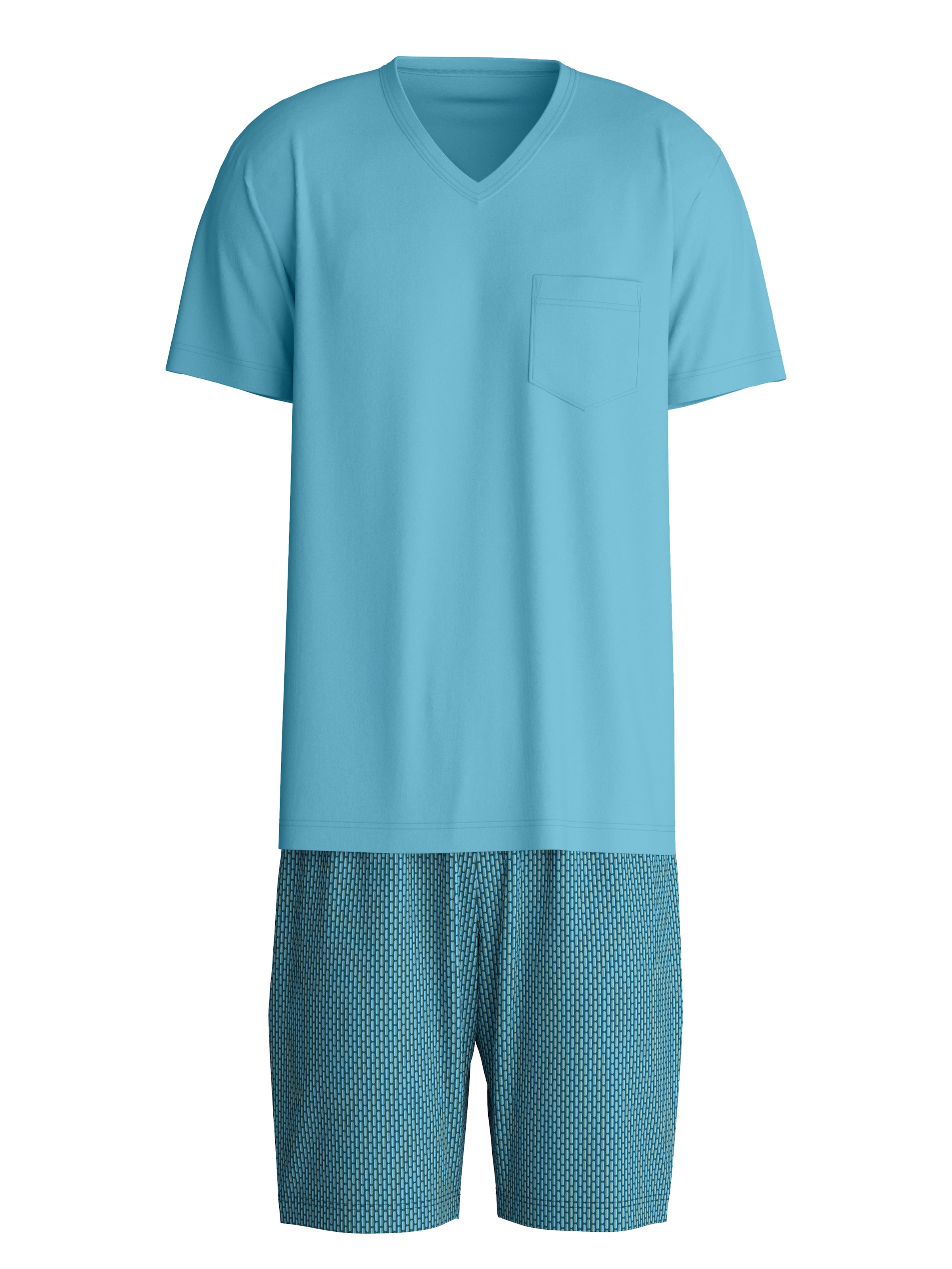 CALIDA Shorty »Relax Streamline 1« 2 tlg. weich, Interlock-Qualität, kurze Ärmel