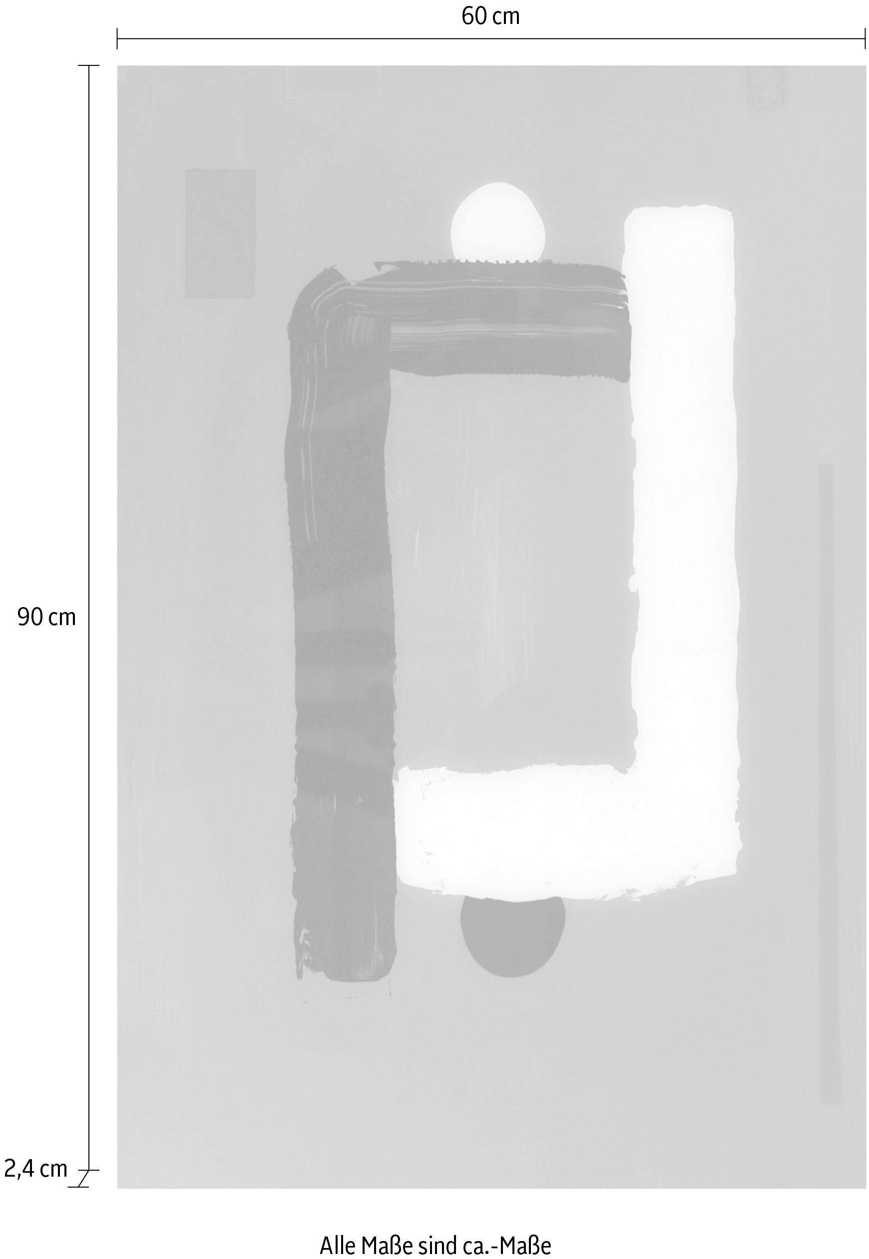 queence Acrylglasbild »Kunstwerk« Abstrakt | Abstrakte | Kunst | Modern Fine Art-Print in Galeriequalität