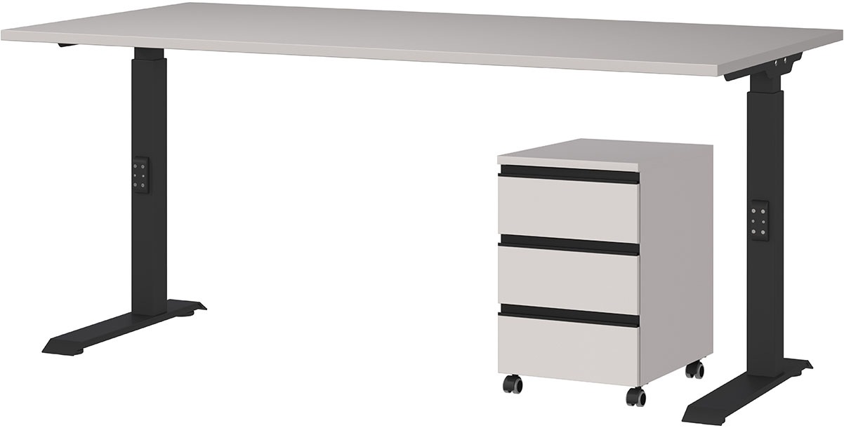 GERMANIA Büromöbel-Set »Lemont« 2 Stk. tlg. Set bestehend aus höhenverstell günstig online kaufen