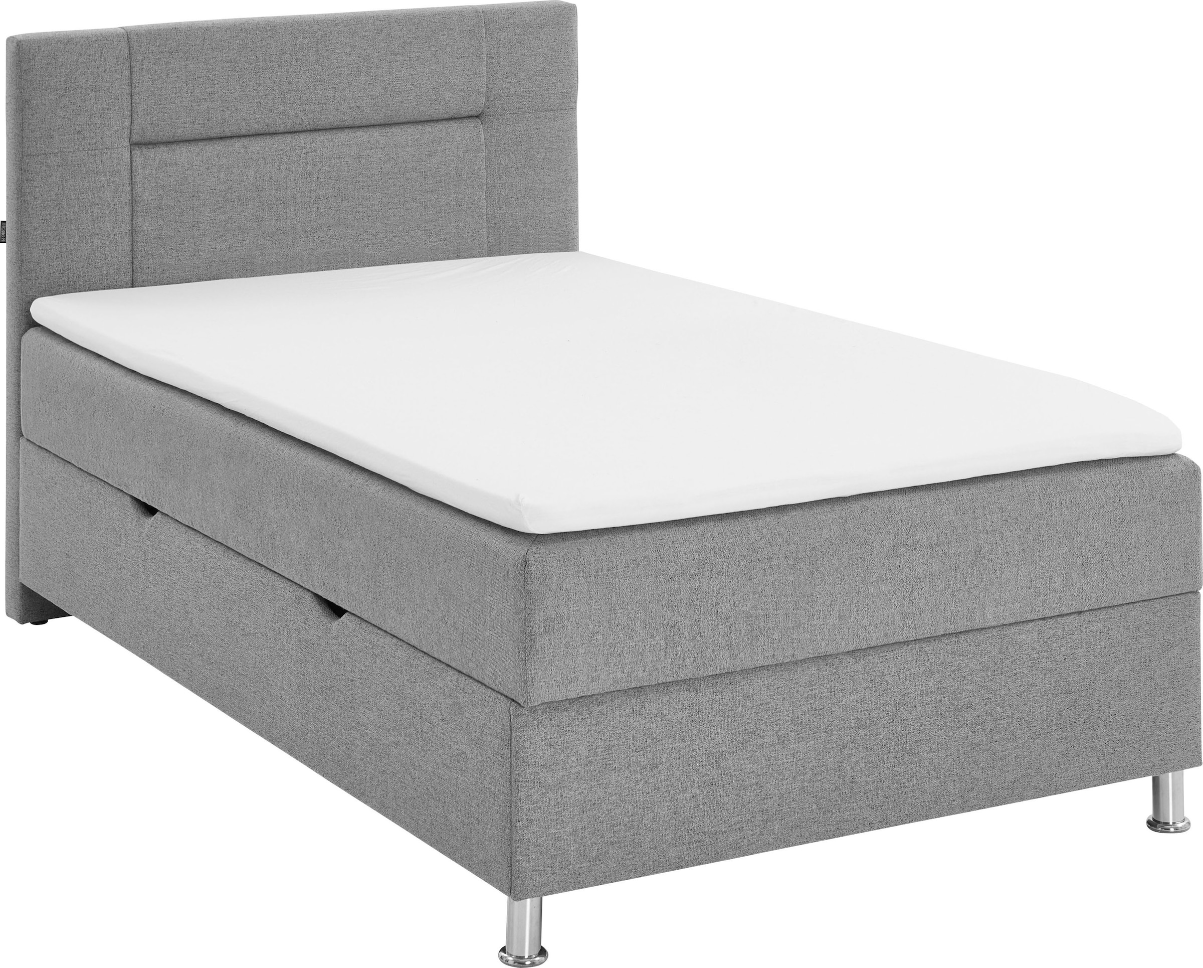 INOSIGN Boxbett »Escalon mit Bettkasten, inkl. Topper«, erhältlich in den Breiten 120x200cm und 180x200cm