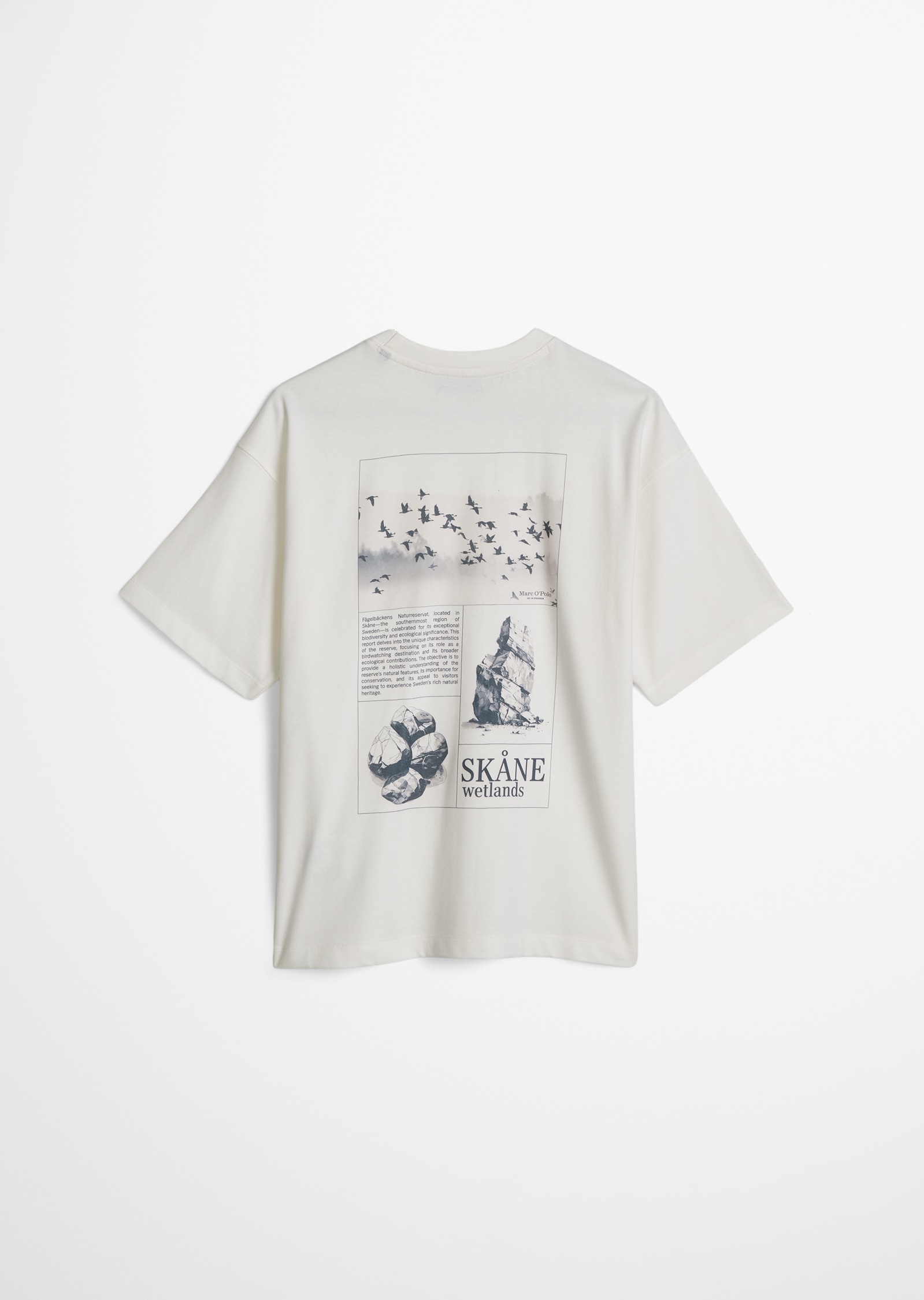 Marc O'Polo T-Shirt »Kn.-T-Shirt« mit großem Rückenprint