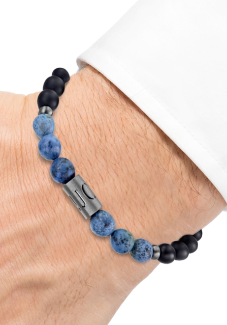 JOOP! Armband »2033995«, mit Achat, Dumortierit