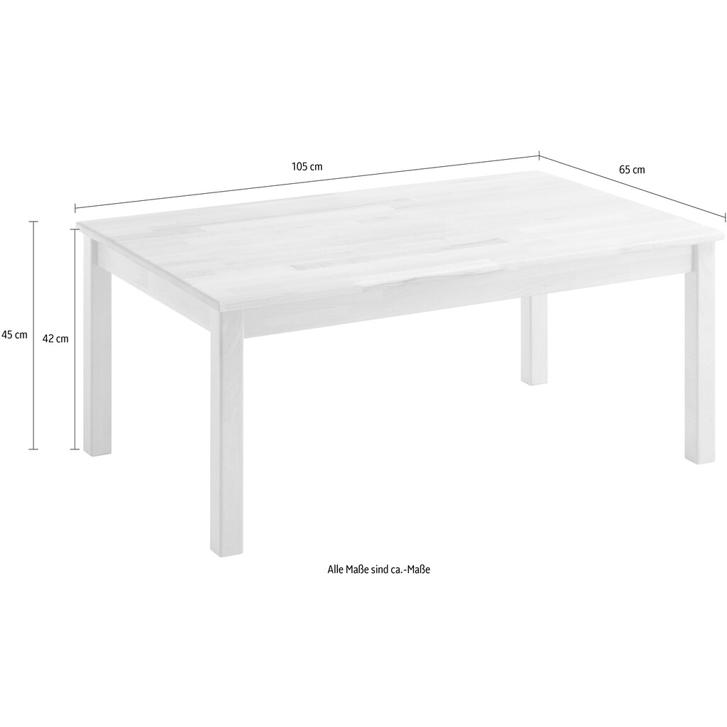MCA furniture Couchtisch »Alfons«