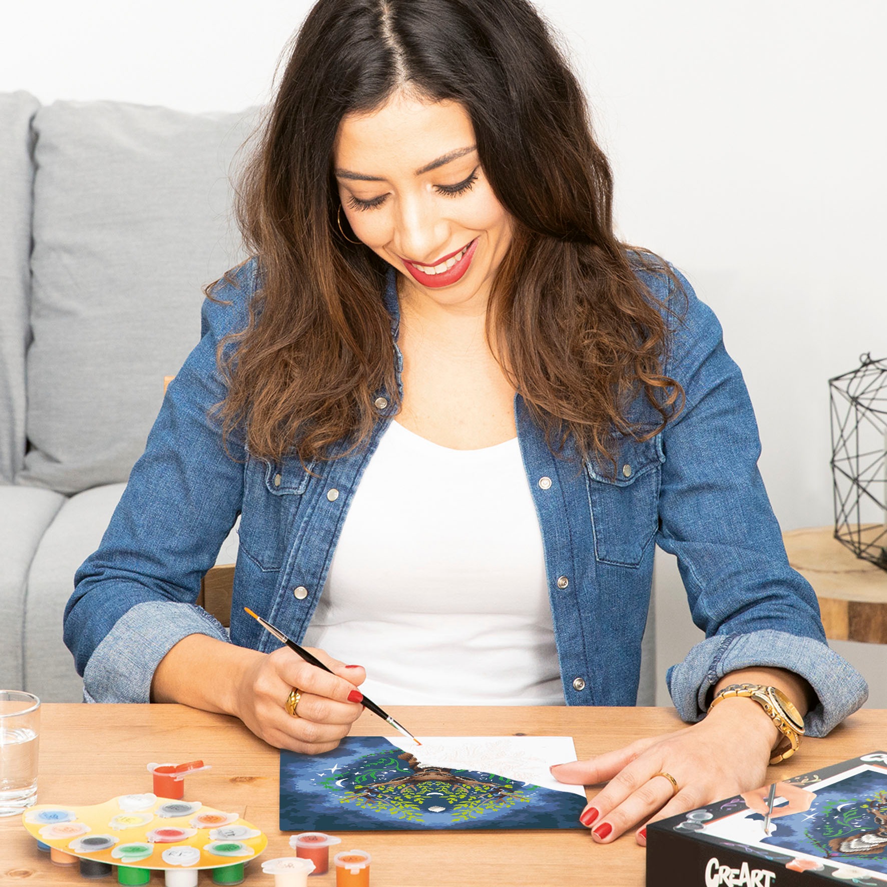 Ravensburger Malen nach Zahlen »CreArt, Pixie Cold: Mystic Deer« Made in Europe