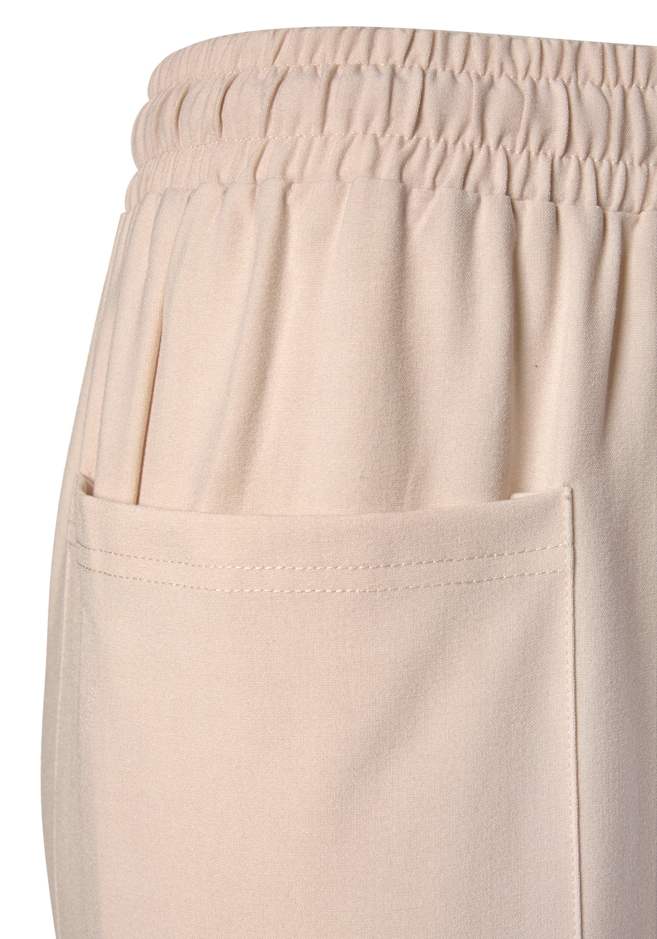 LASCANA Schlupfhose, mit aufgesetzten Taschen am Bein, Jerseyhose, sportlich-elegant