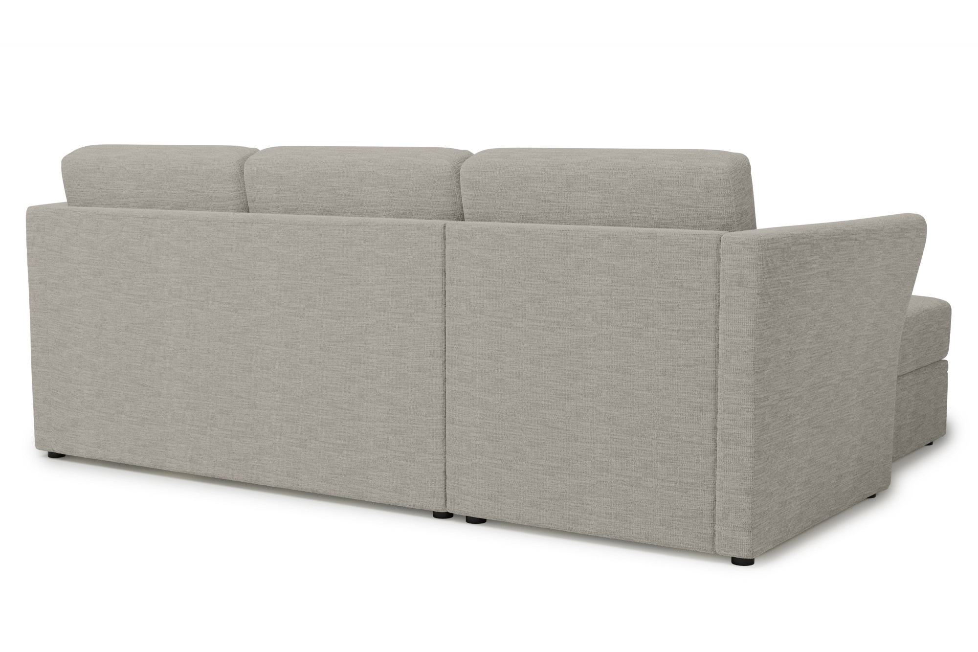 Home affaire Ecksofa »Lavars, L-Form, Schlafsofa«, mit Bettfunktion und Stauraum, in zwei verschiedenen Bezugsqualitäten
