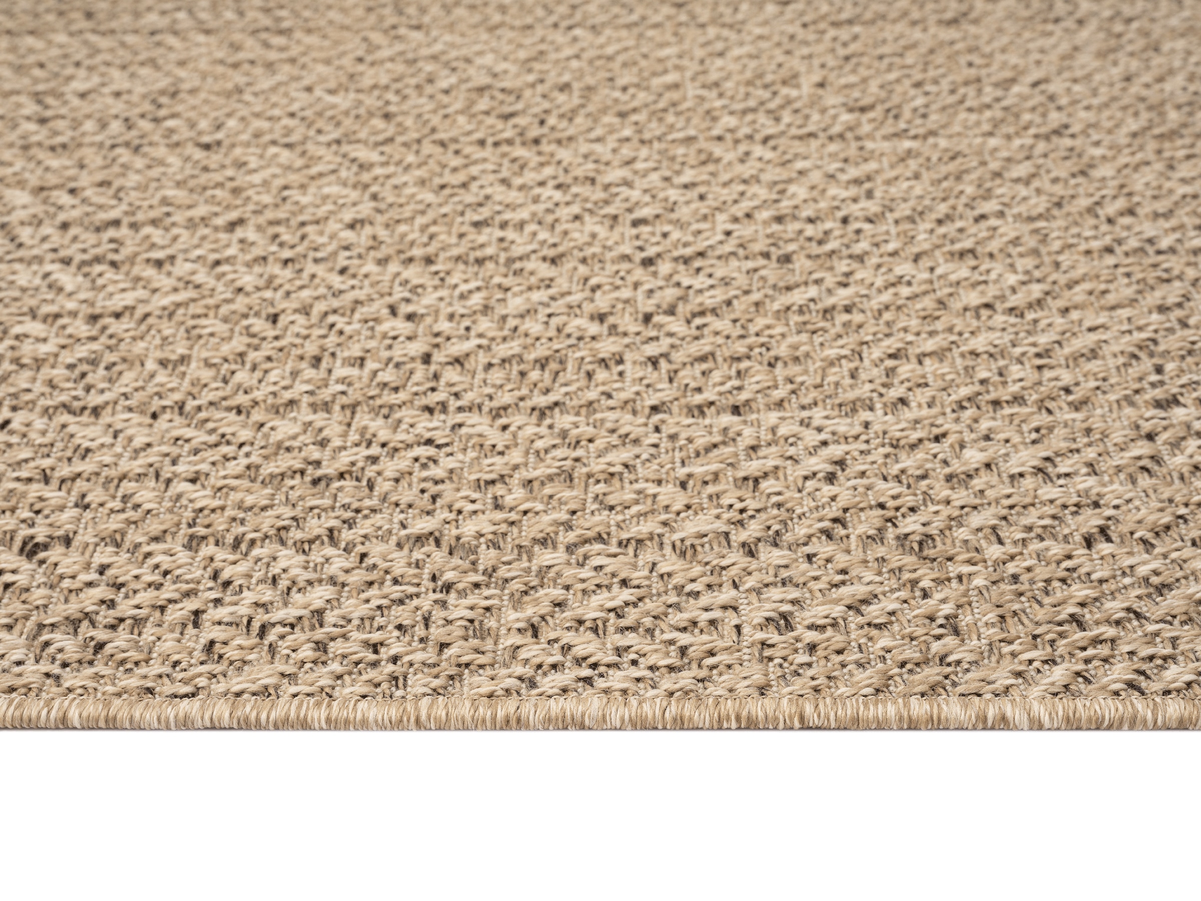 merinos Teppich »Kenzy 2«, 10 mm Höhe, robuster In- und Outdoor Teppich im natürlichen Jute-Look, wetterfest