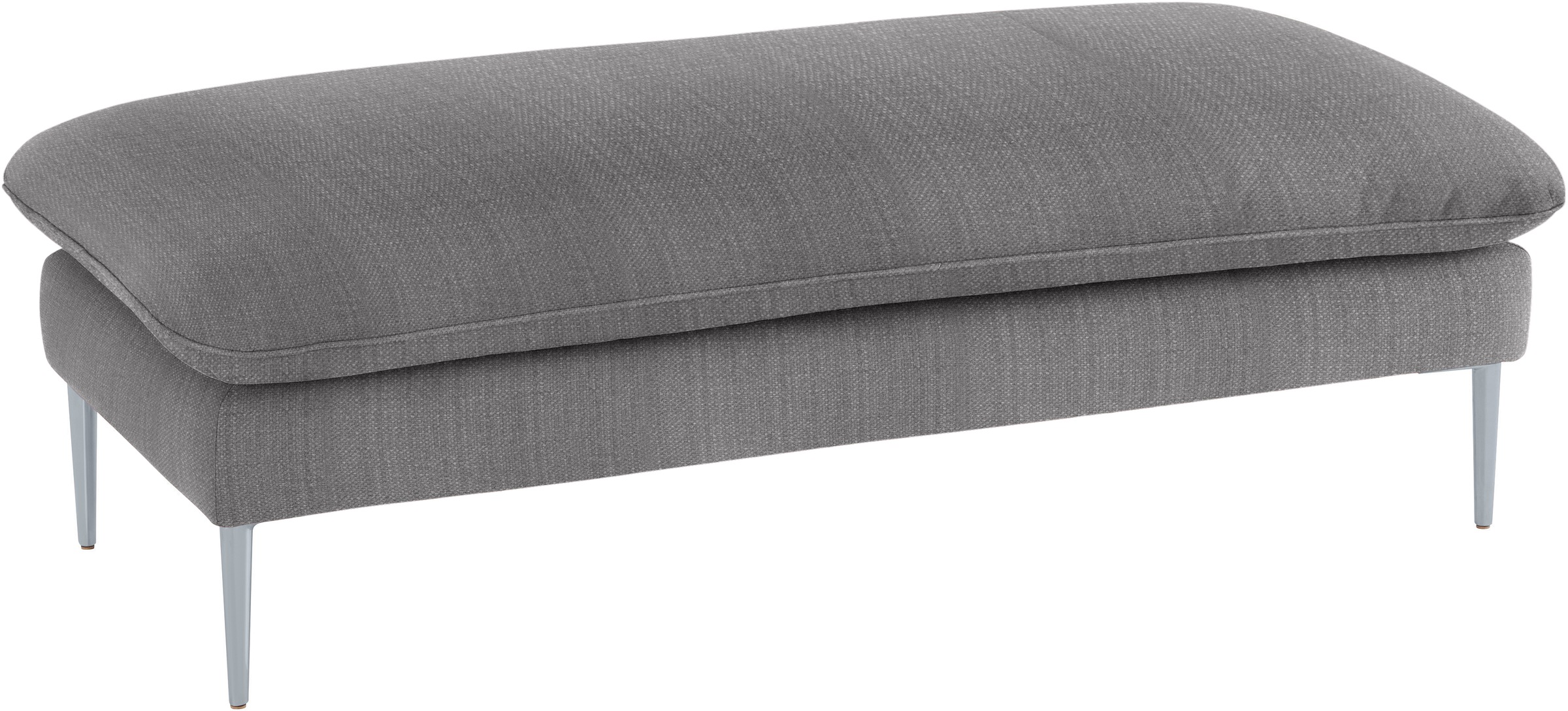 W.SCHILLIG Hocker »enjoy&MORE«, Füße silber matt, Breite 151 cm günstig online kaufen