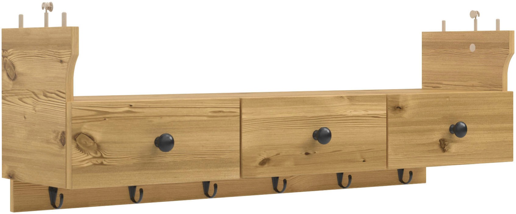 KOCHSTATION Küchenregal »KS-Osby«, (1 St.), Kiefer massiv, Breite 100 cm, 1 günstig online kaufen