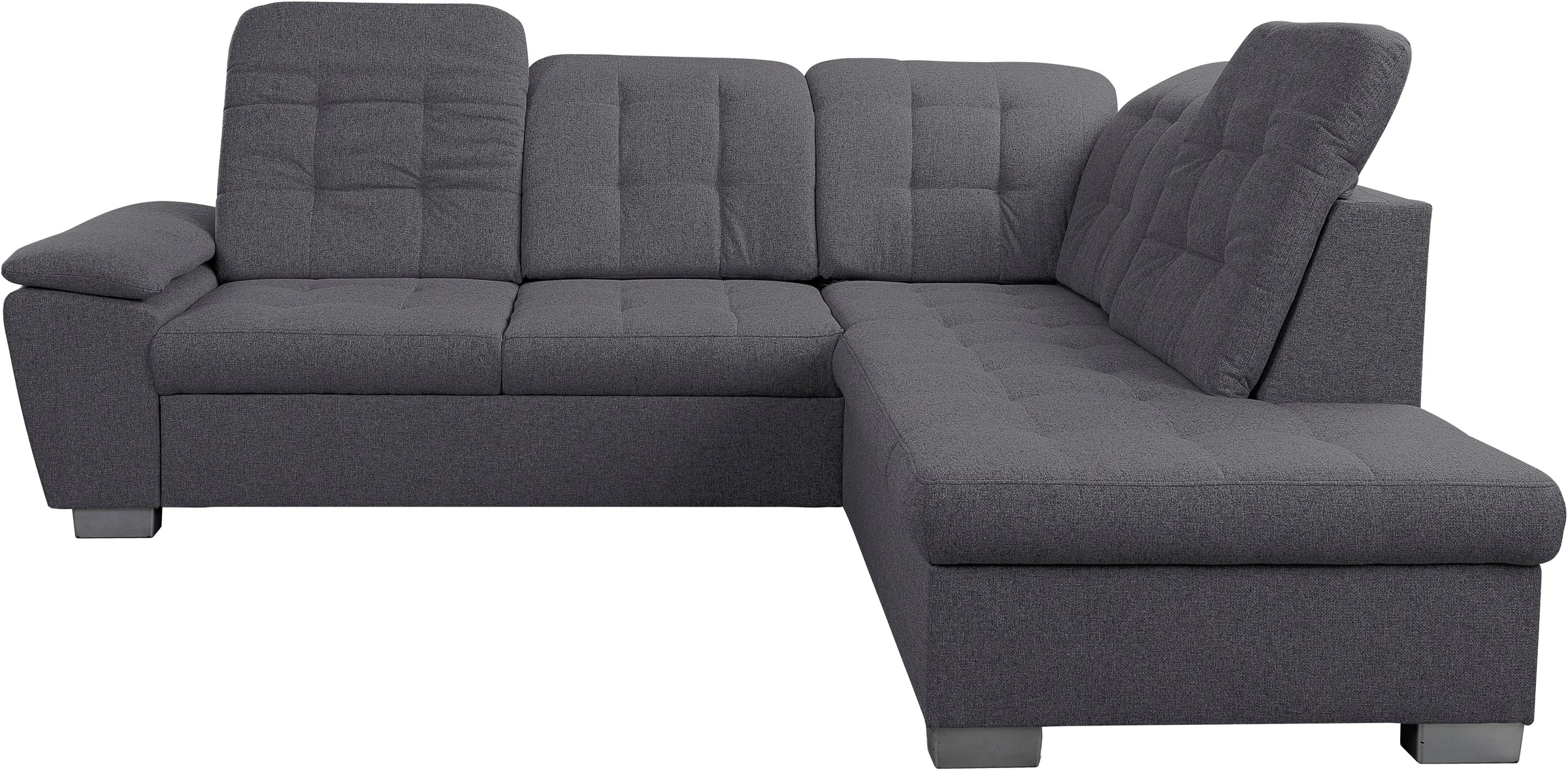 WERK2 Ecksofa »Bonny inkl. Kopfteilverstellung, Bettfunktion, Stauraum, L-F günstig online kaufen