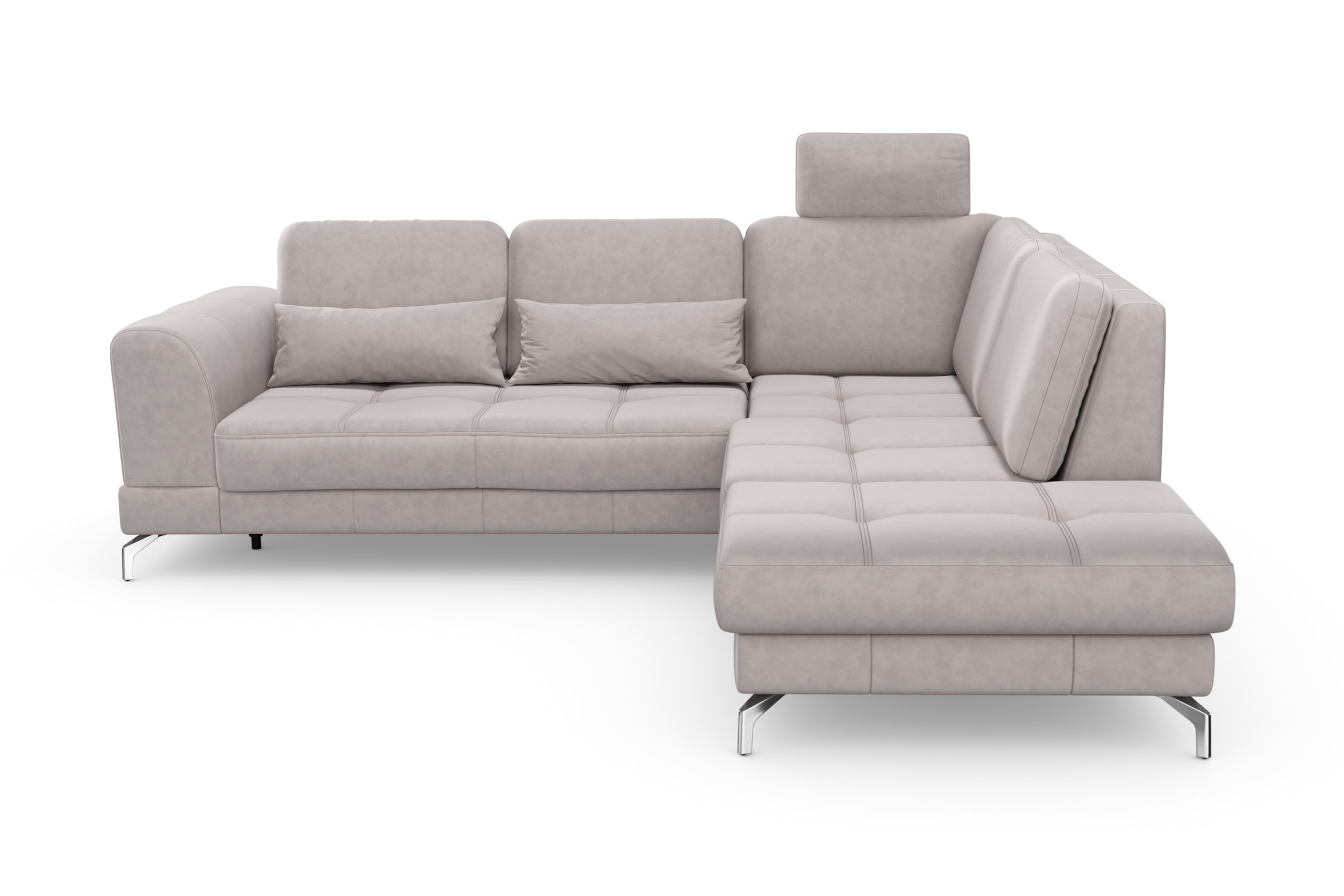 sit&more Ecksofa "Bendigo L-Form", inklusive Sitztiefenverstellung, Bodenfr günstig online kaufen