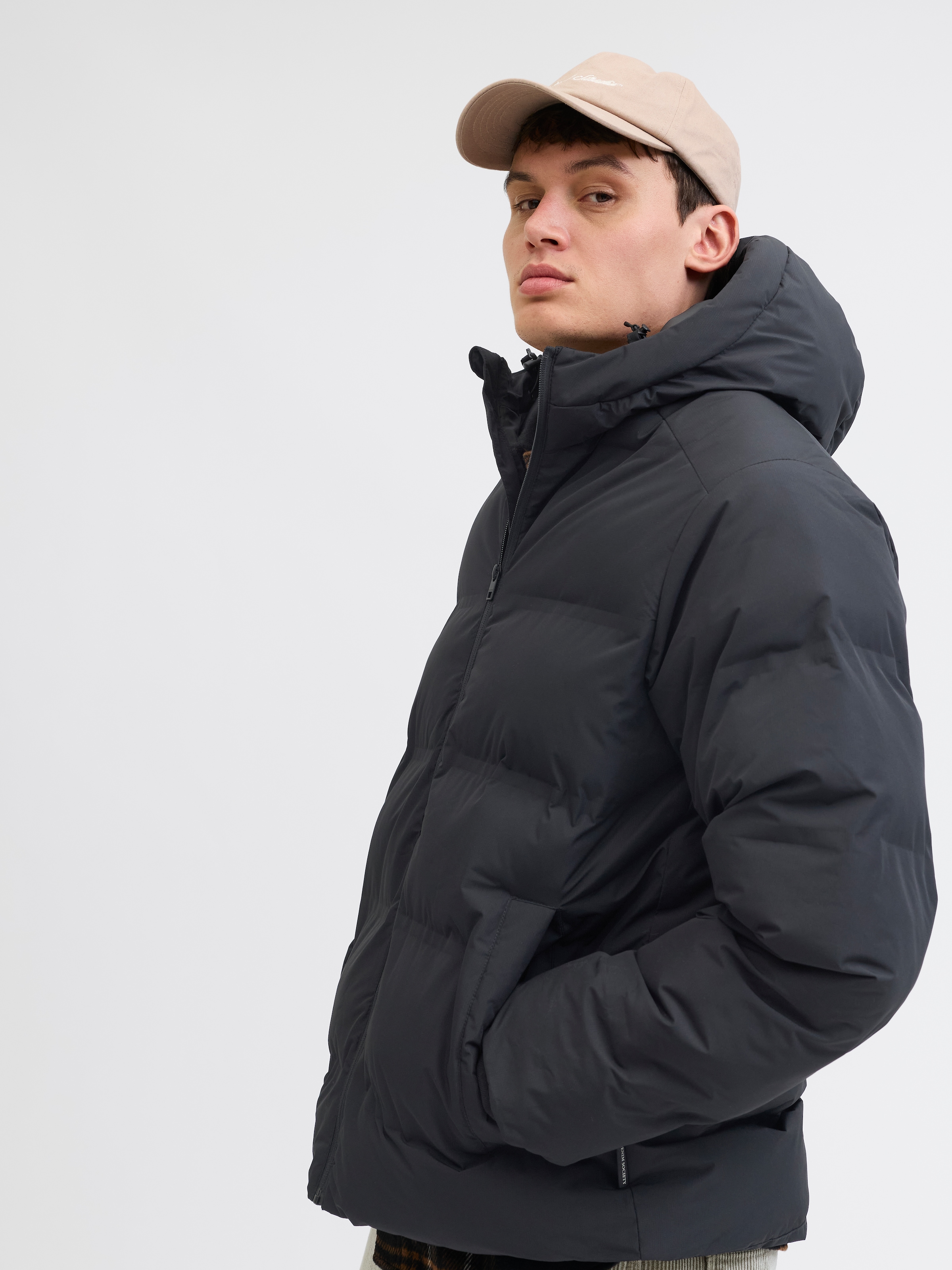 Jack & Jones Steppjacke »JJESOHO PUFFER HOOD SN«, mit Kapuze