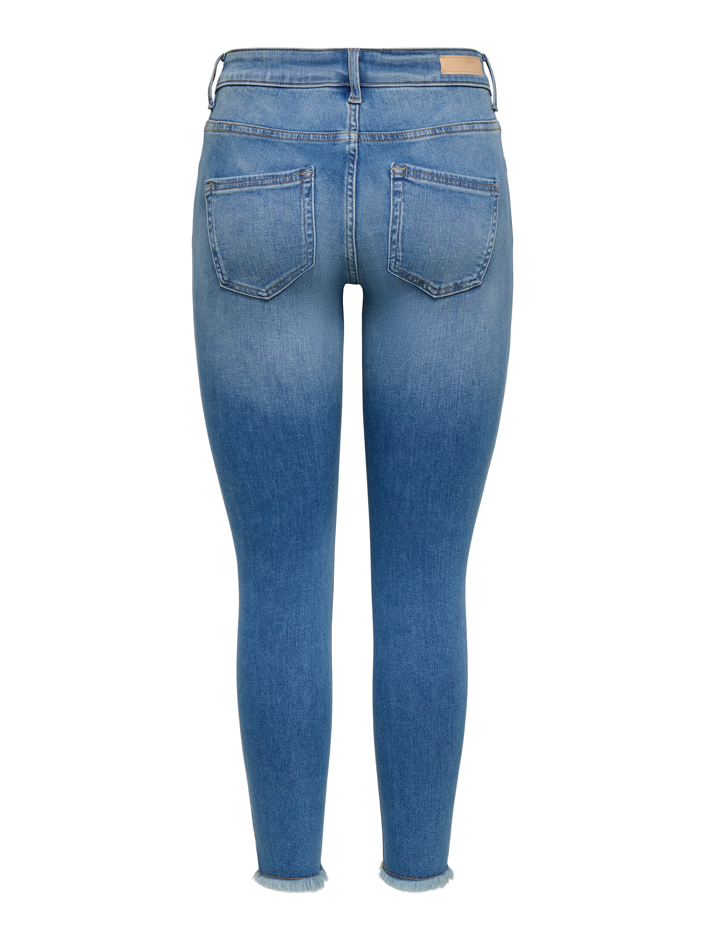 ONLY Skinny-fit-Jeans »ONLBLUSH MID SKIN ANK RW DNM REA2588« Baumwollmischung, skinny fit