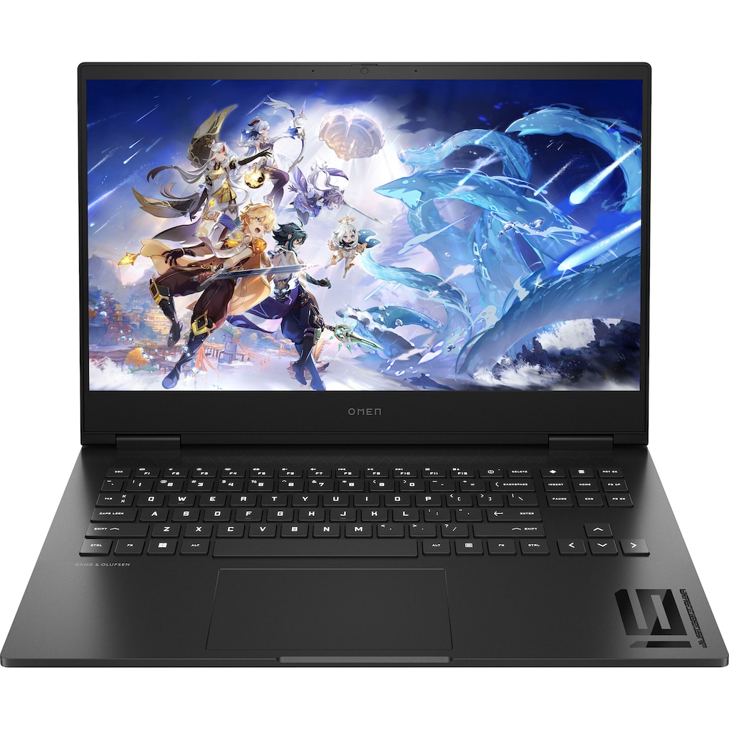 OMEN Gaming-Notebook »OMEN 16" Laptop, Full HD IPS-Display, 16 GB RAM, Windows 11 Home,«, 40,9 cm, / 16,1 Zoll, Intel, Core i5, GeForce RTX 4050, 512 GB SSD, 16-wd0059ng